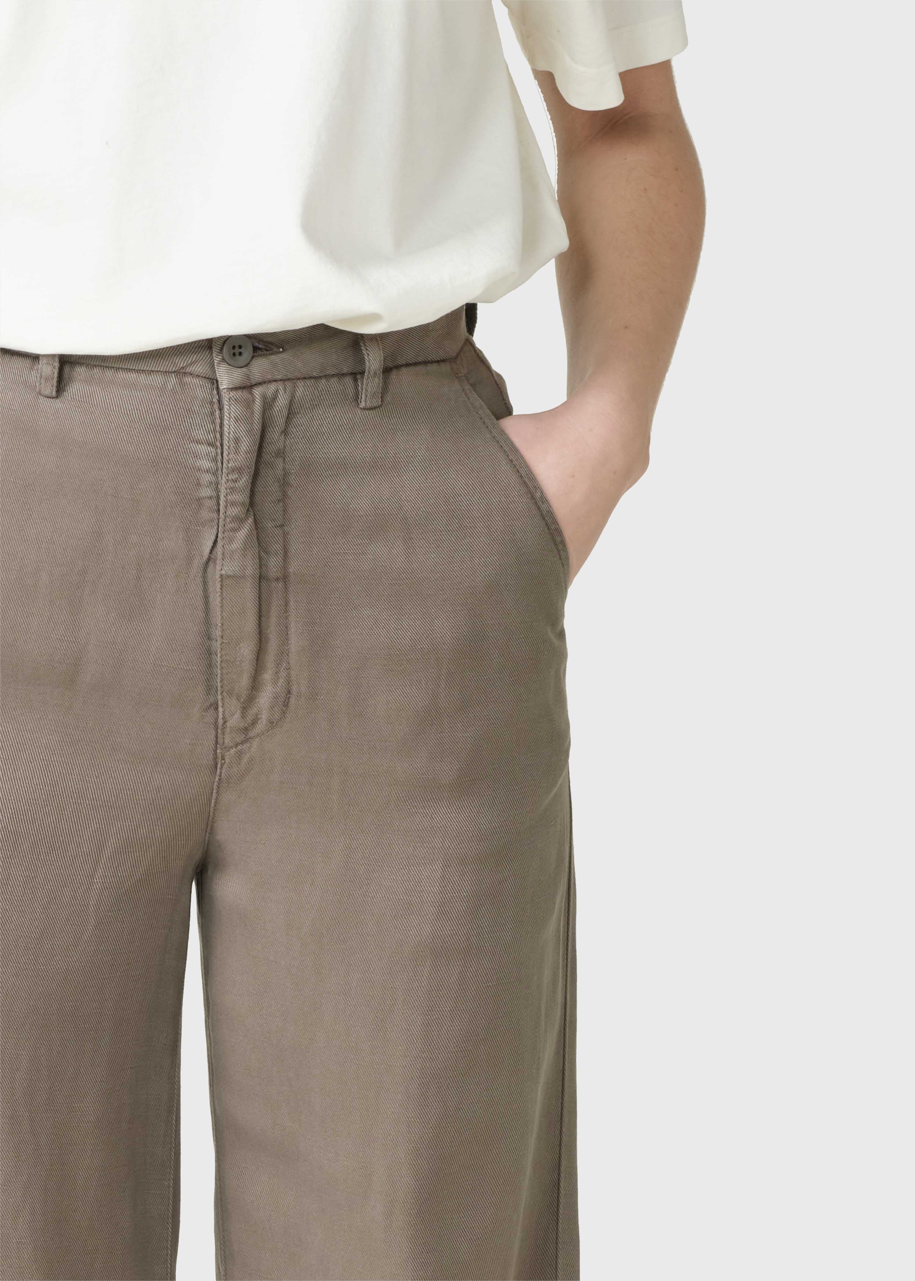 Lydia Lyocell Pants - Taupe