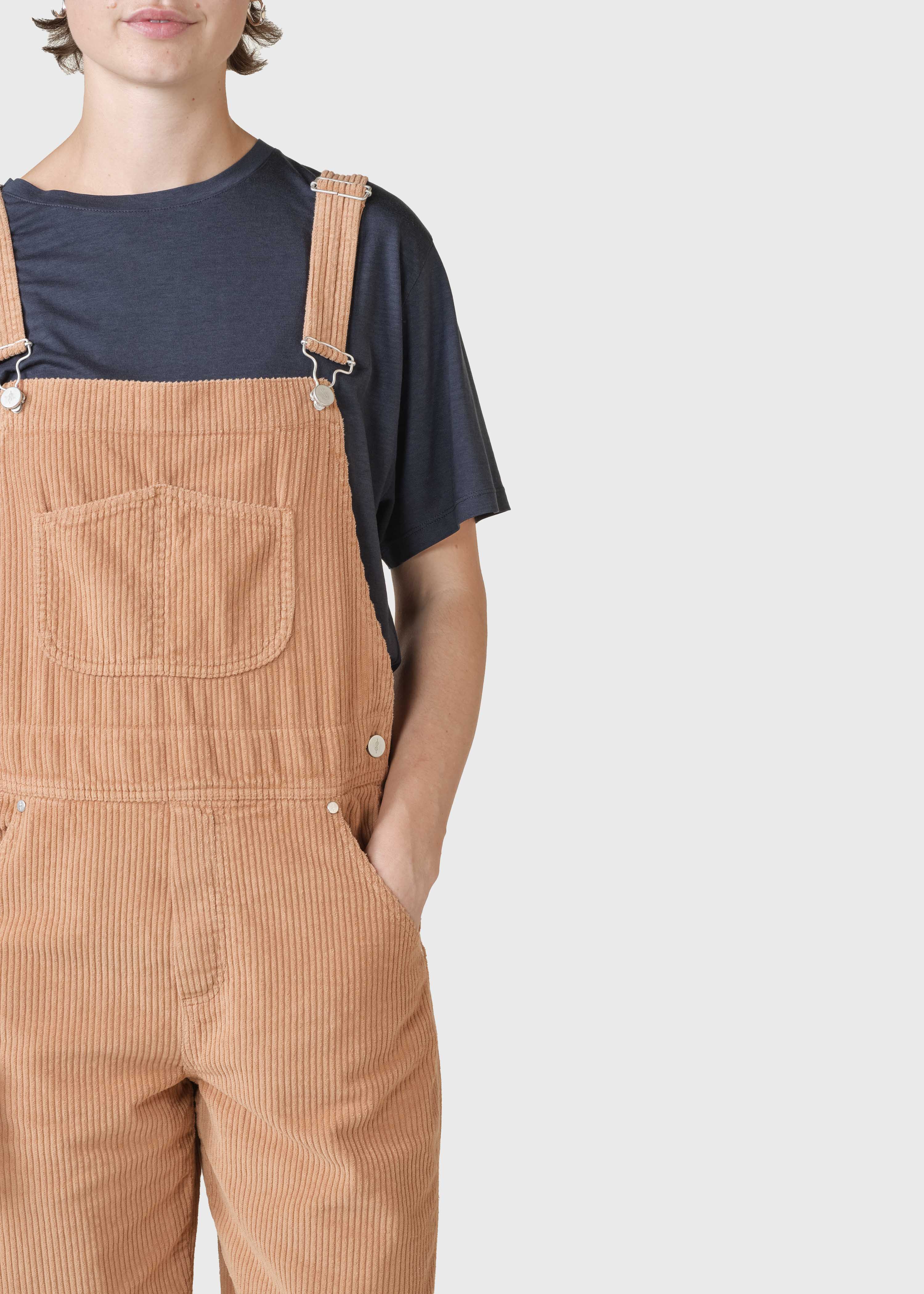 Magda Cord Overall - Camel