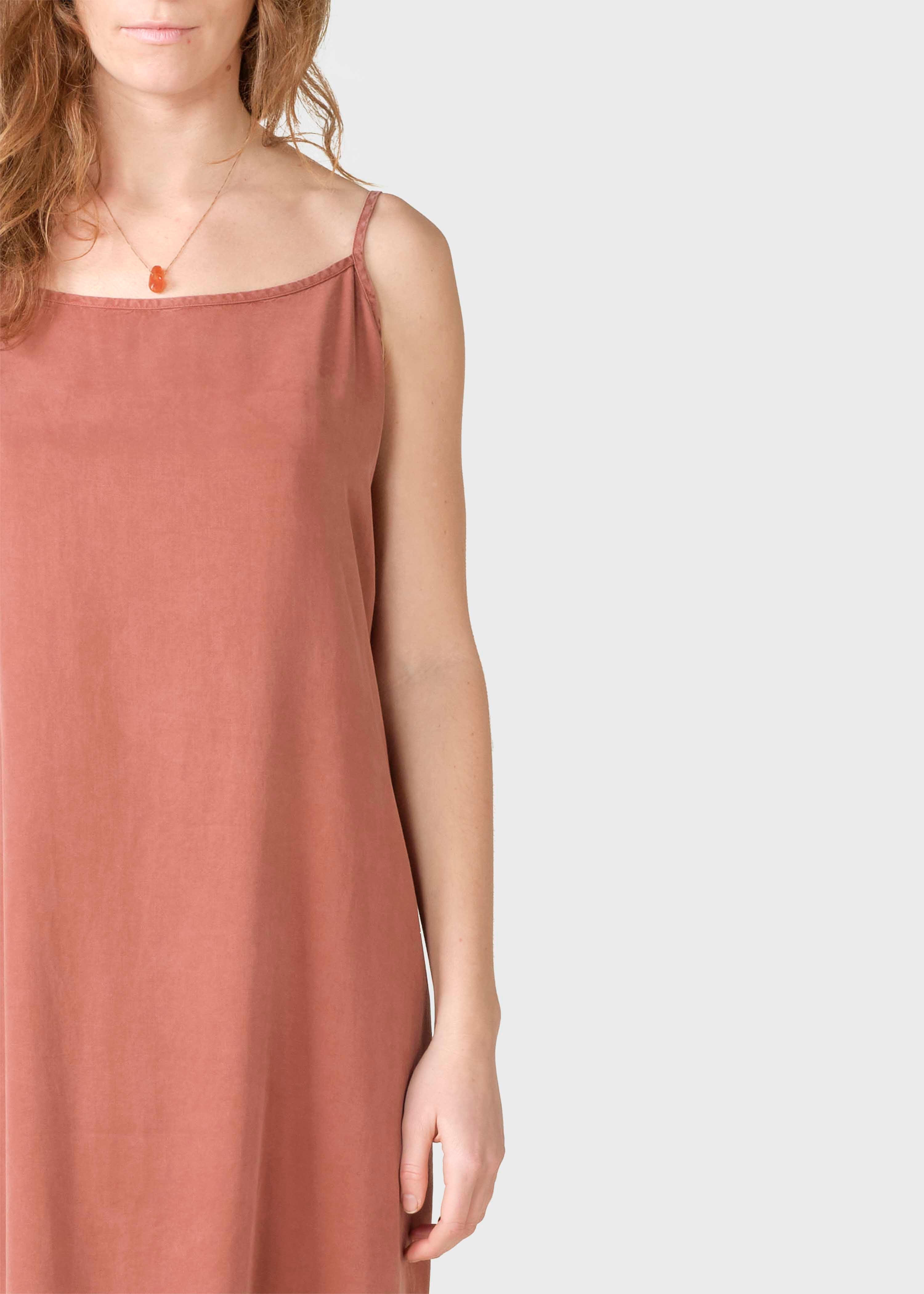 Manuella Dress - Burnt Sienna