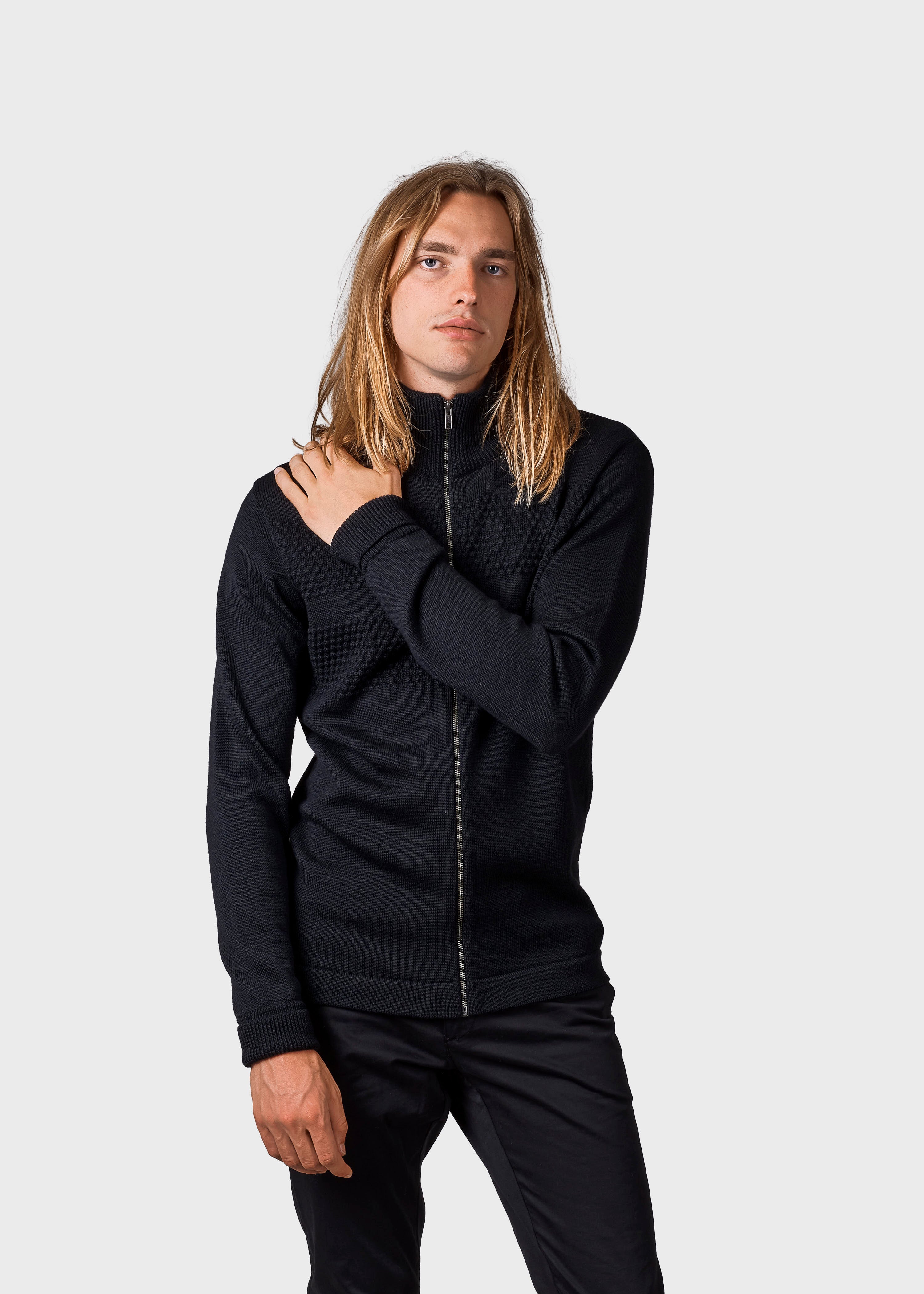 Marinus Knit Cardigan - Black