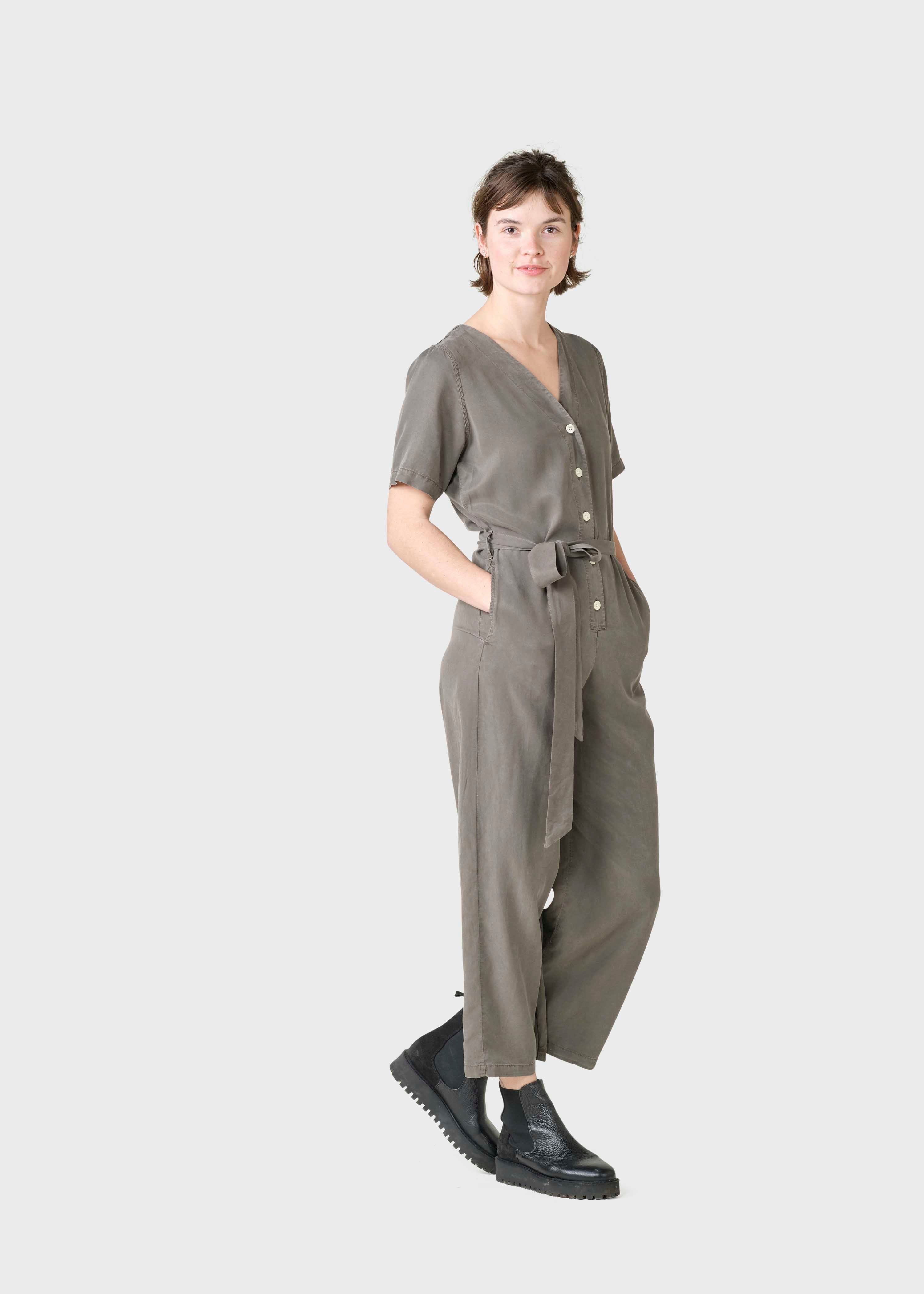 Marna Jumpsuit - Taupe
