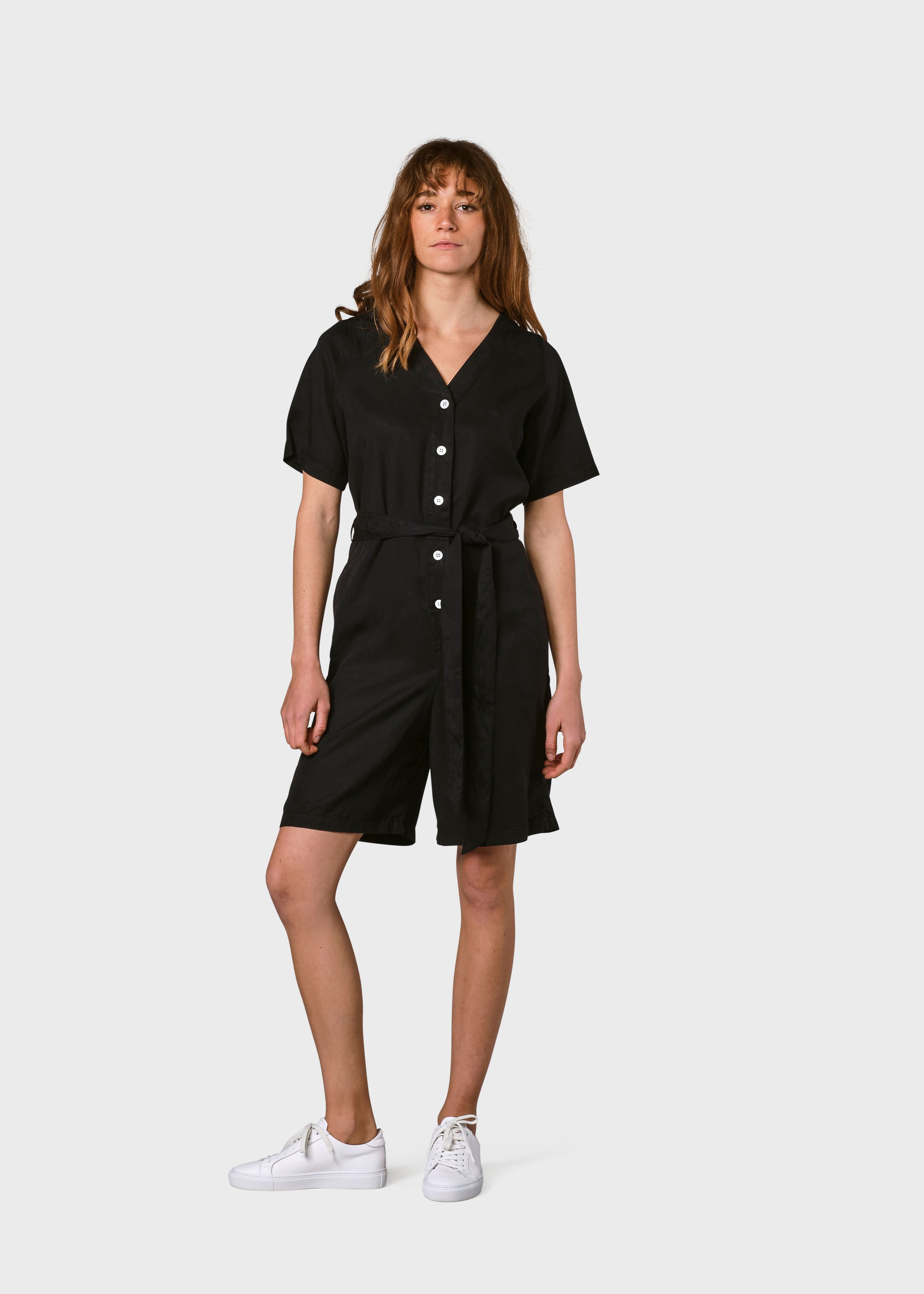 Marna Short Jumpsuit - Black