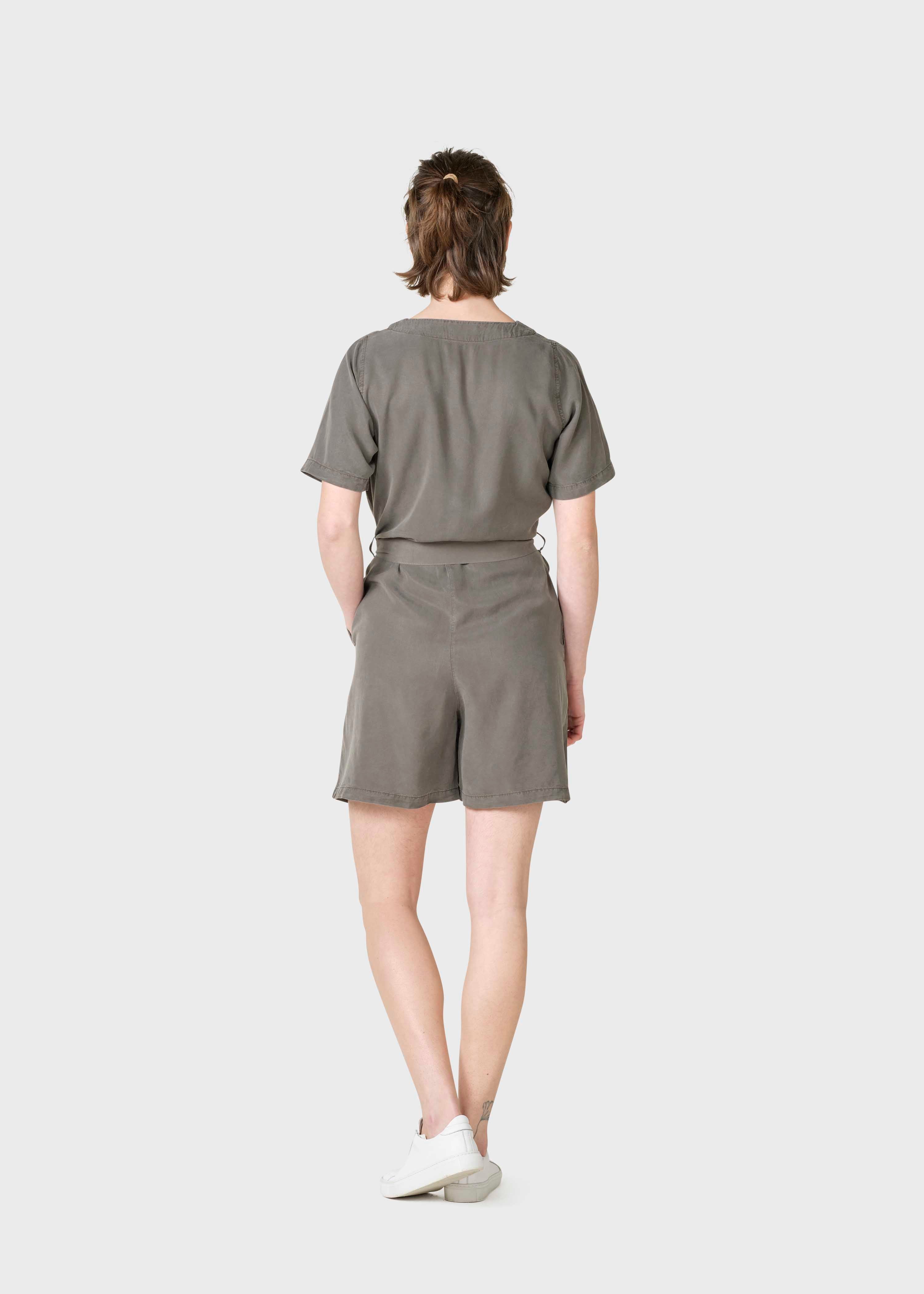 Marna Short Jumpsuit - Taupe
