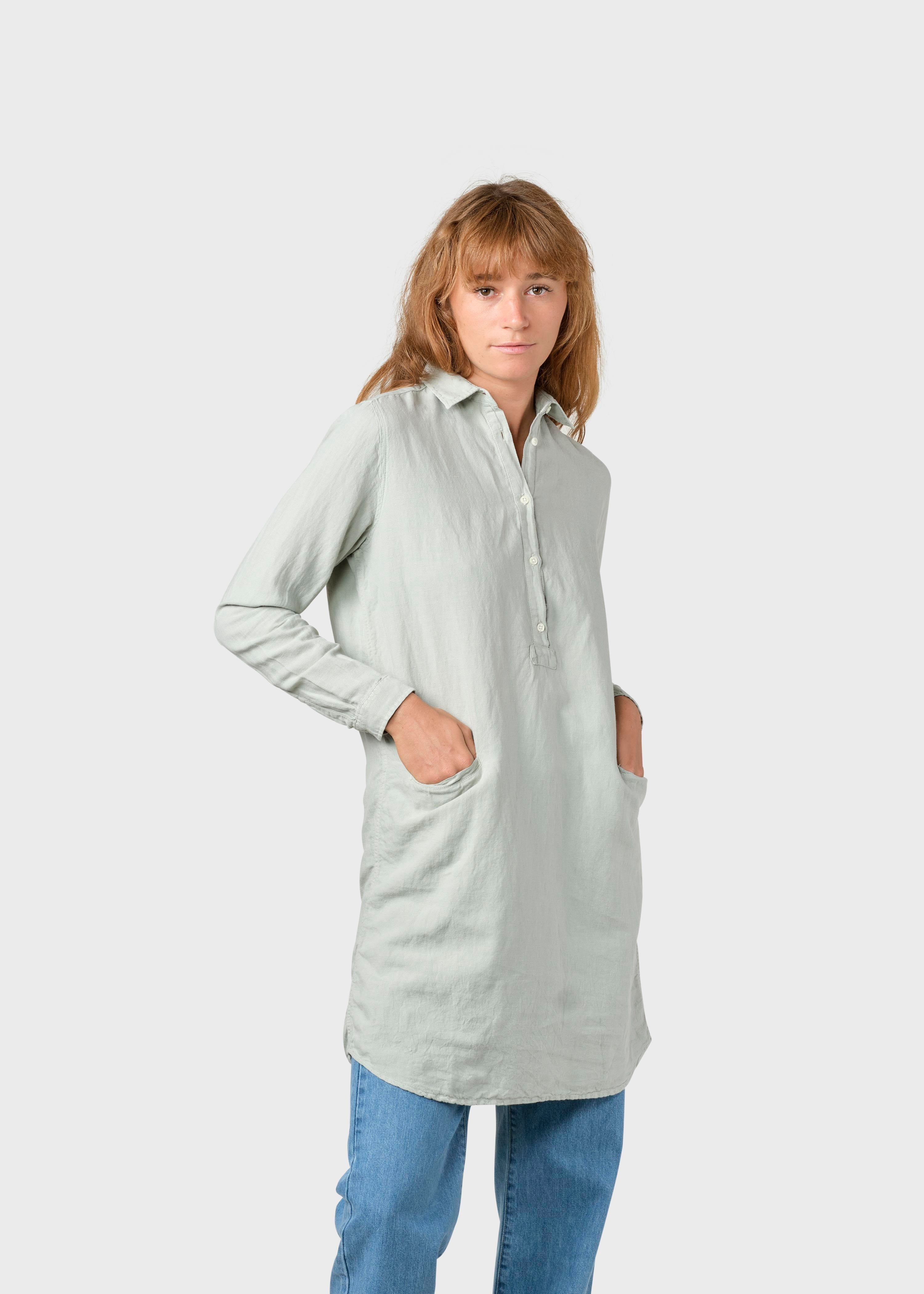 Mathilde Linen Shirt - Sage