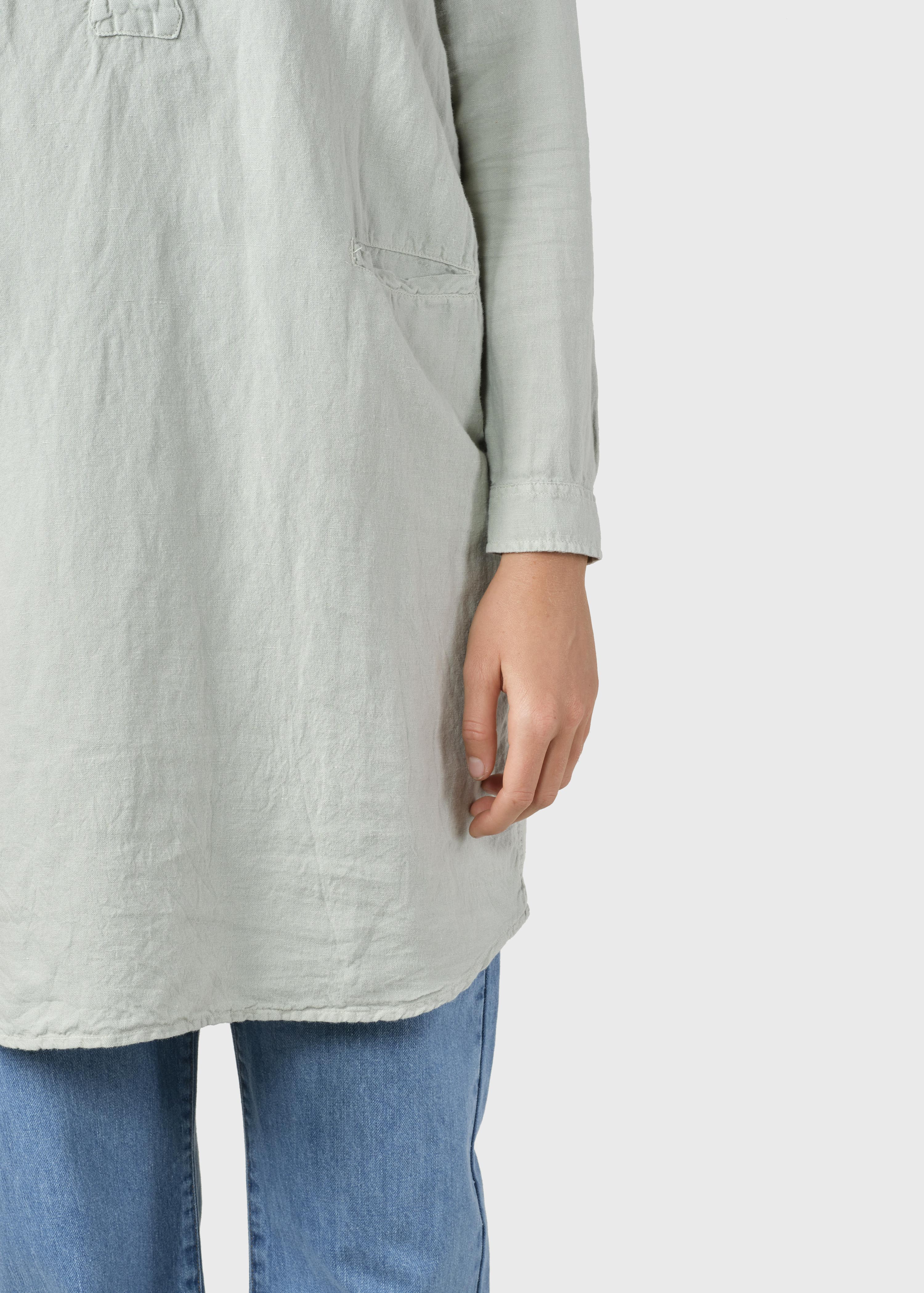 Mathilde Linen Shirt - Sage