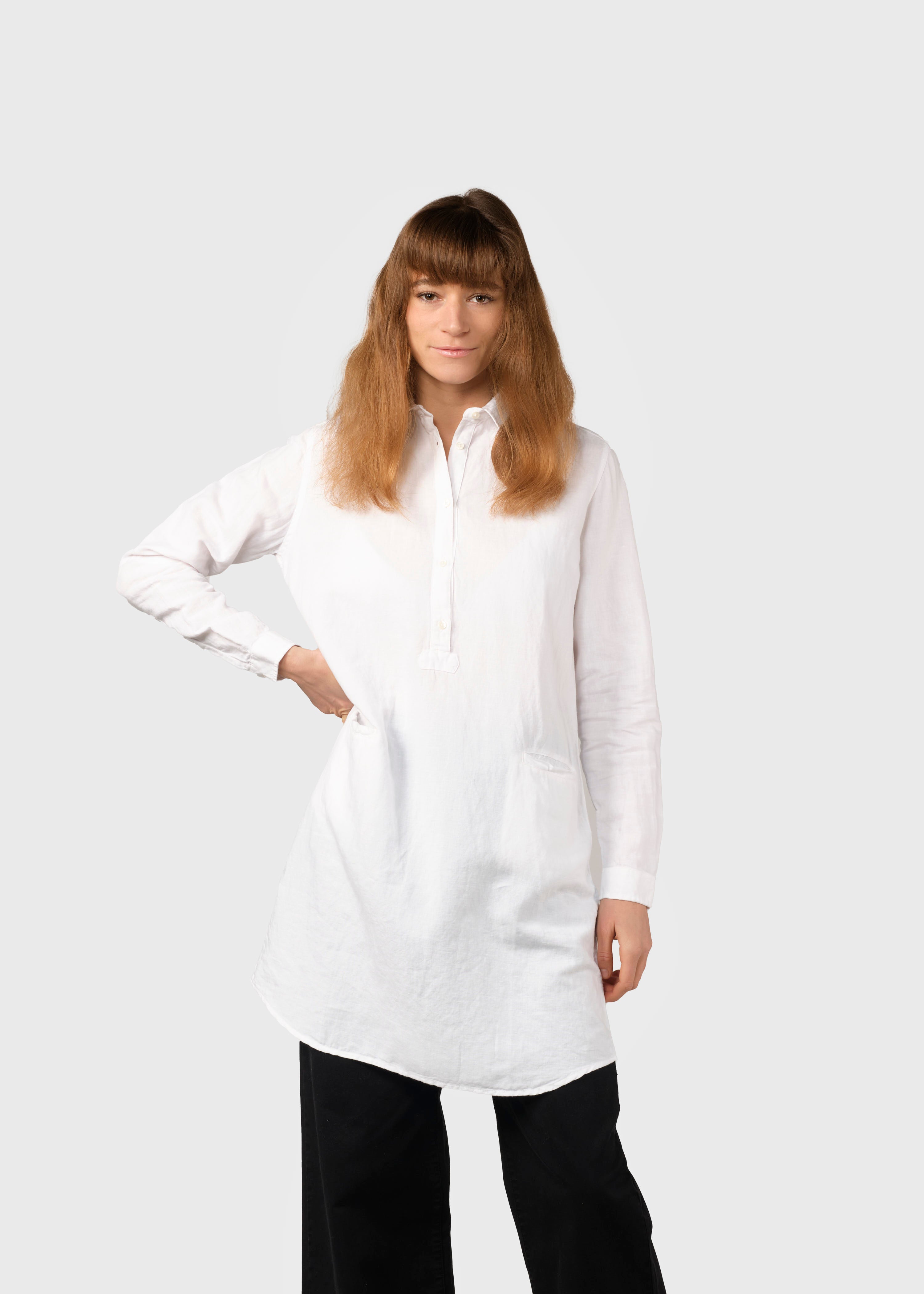 Mathilde Linen Shirt - White