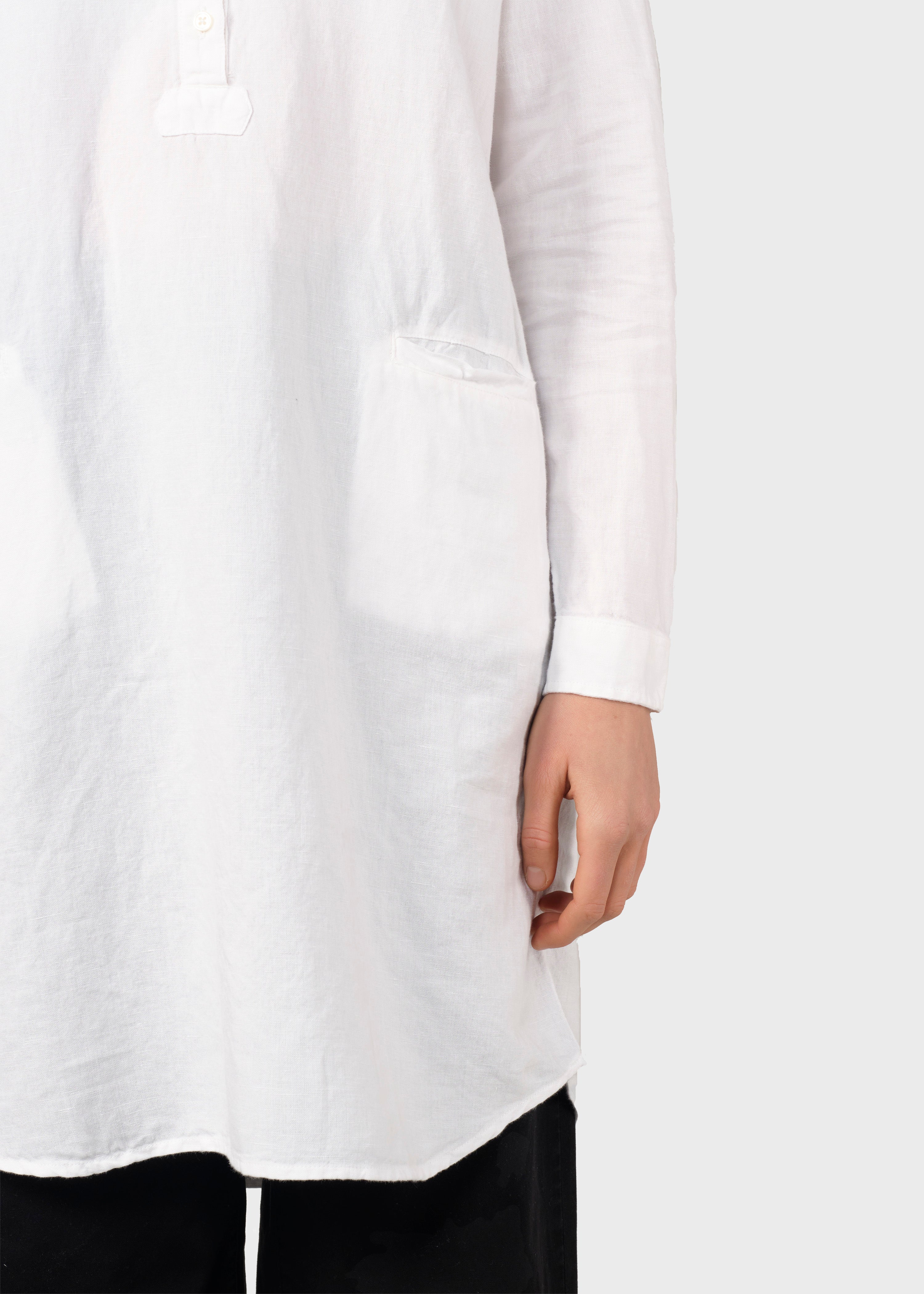 Mathilde Linen Shirt - White