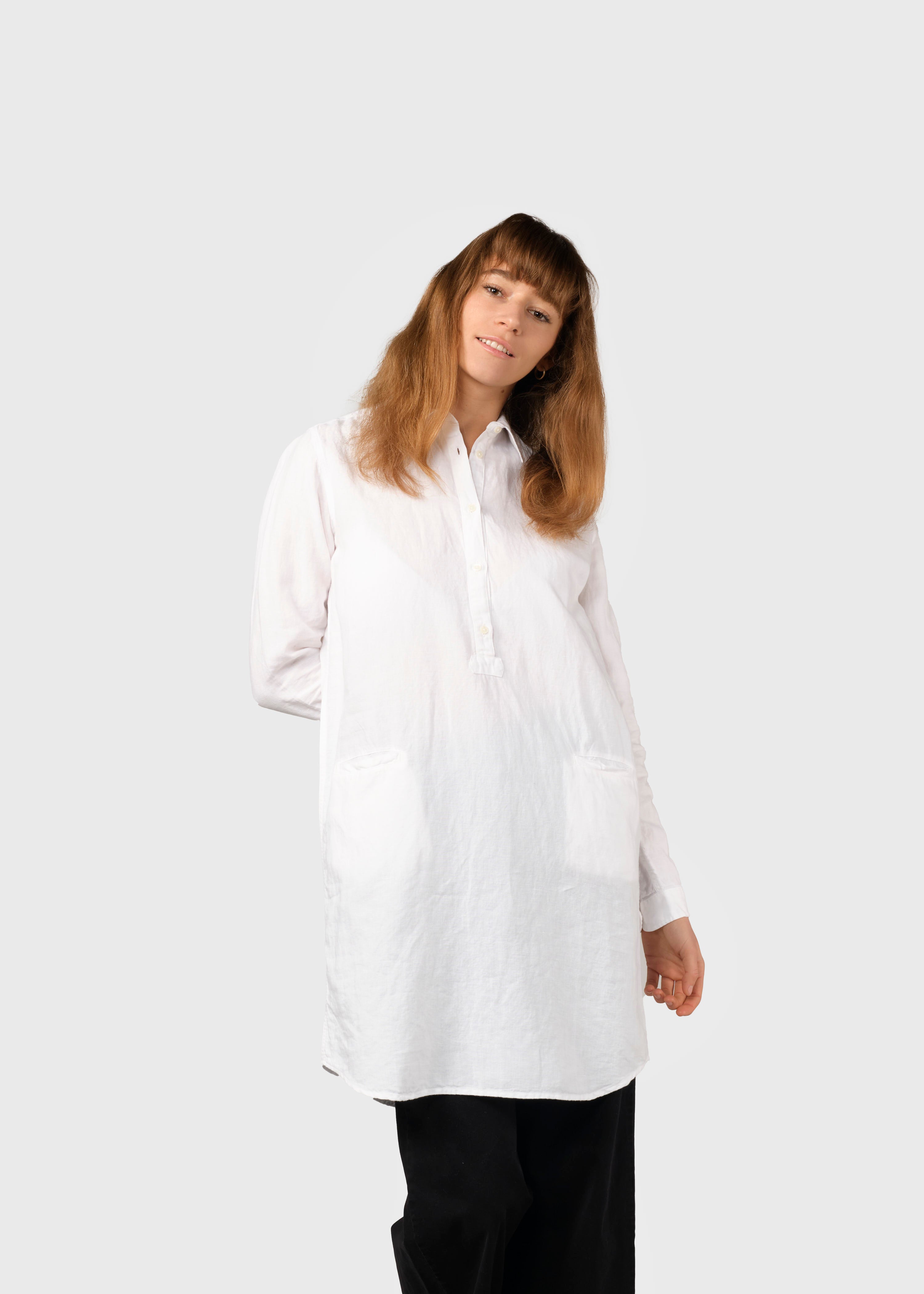 Mathilde Linen Shirt - White