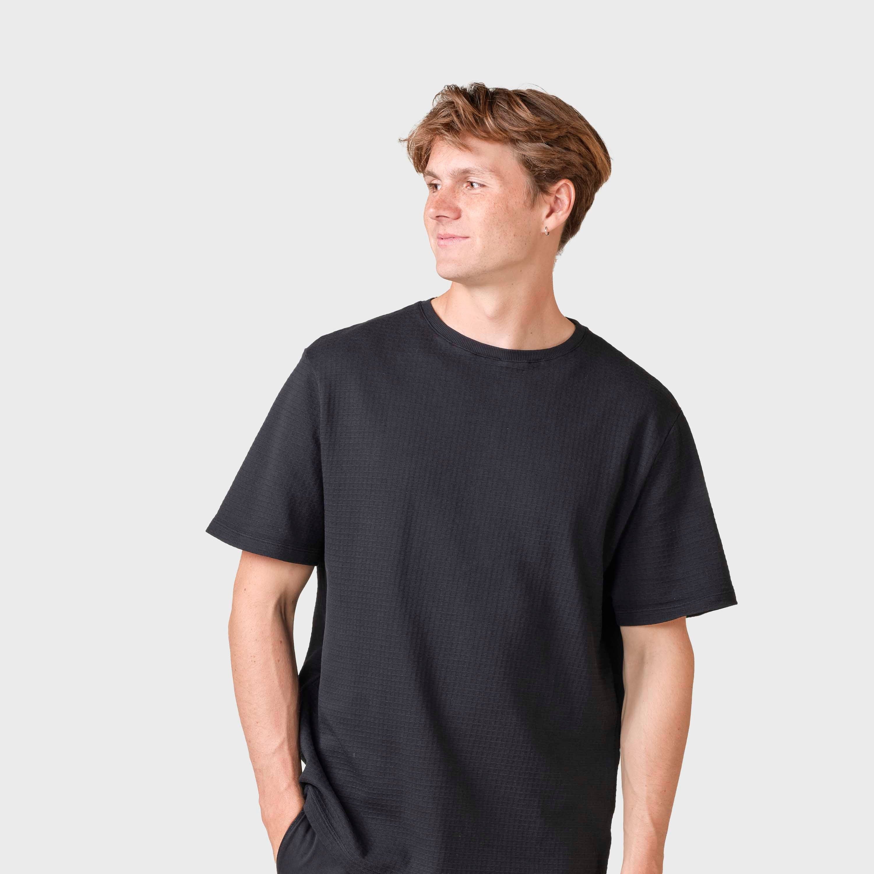 Mens Boxy Structure Tee - Black