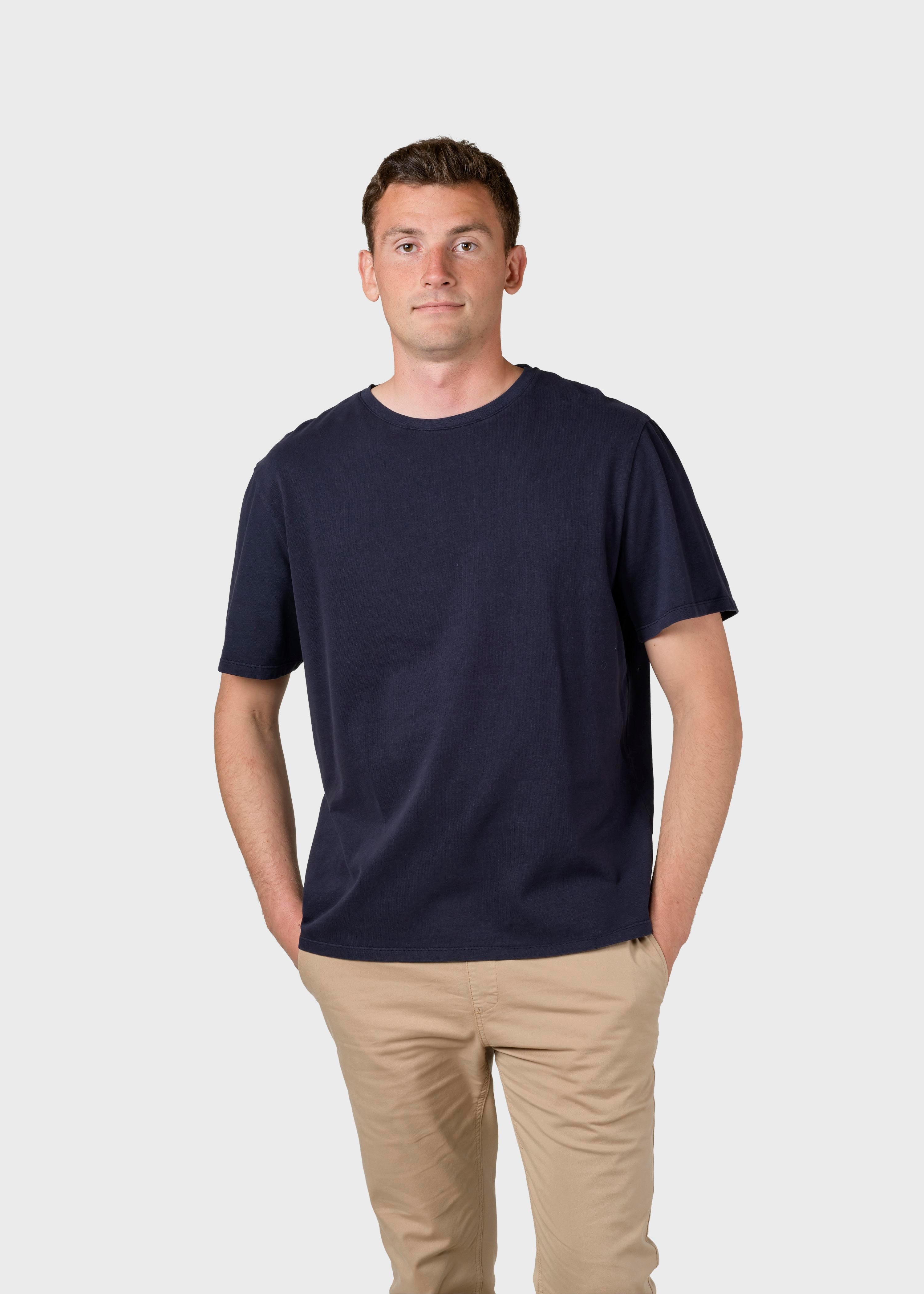 Mens Boxy Tee - Navy