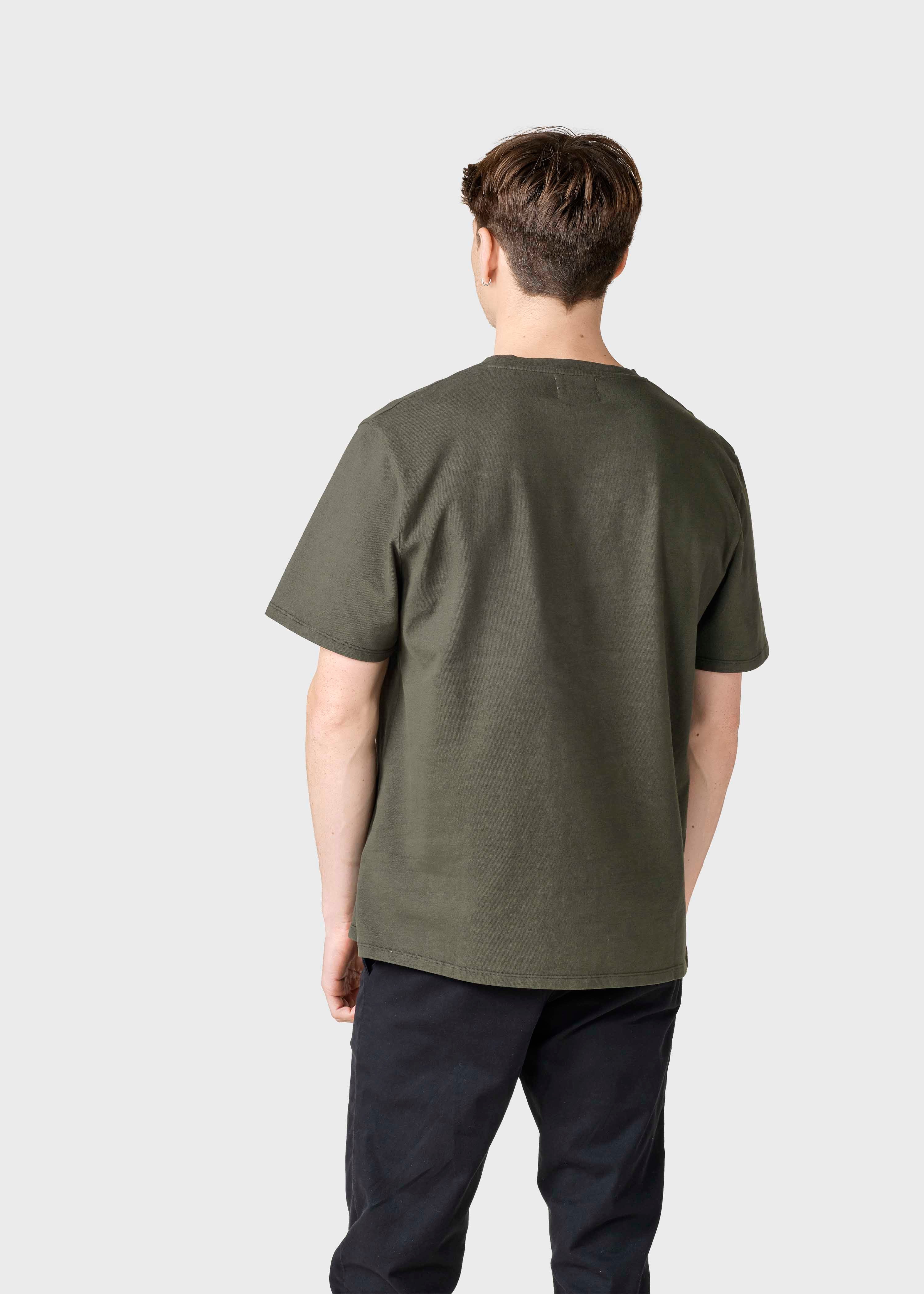 Mens Boxy Tee - Olive