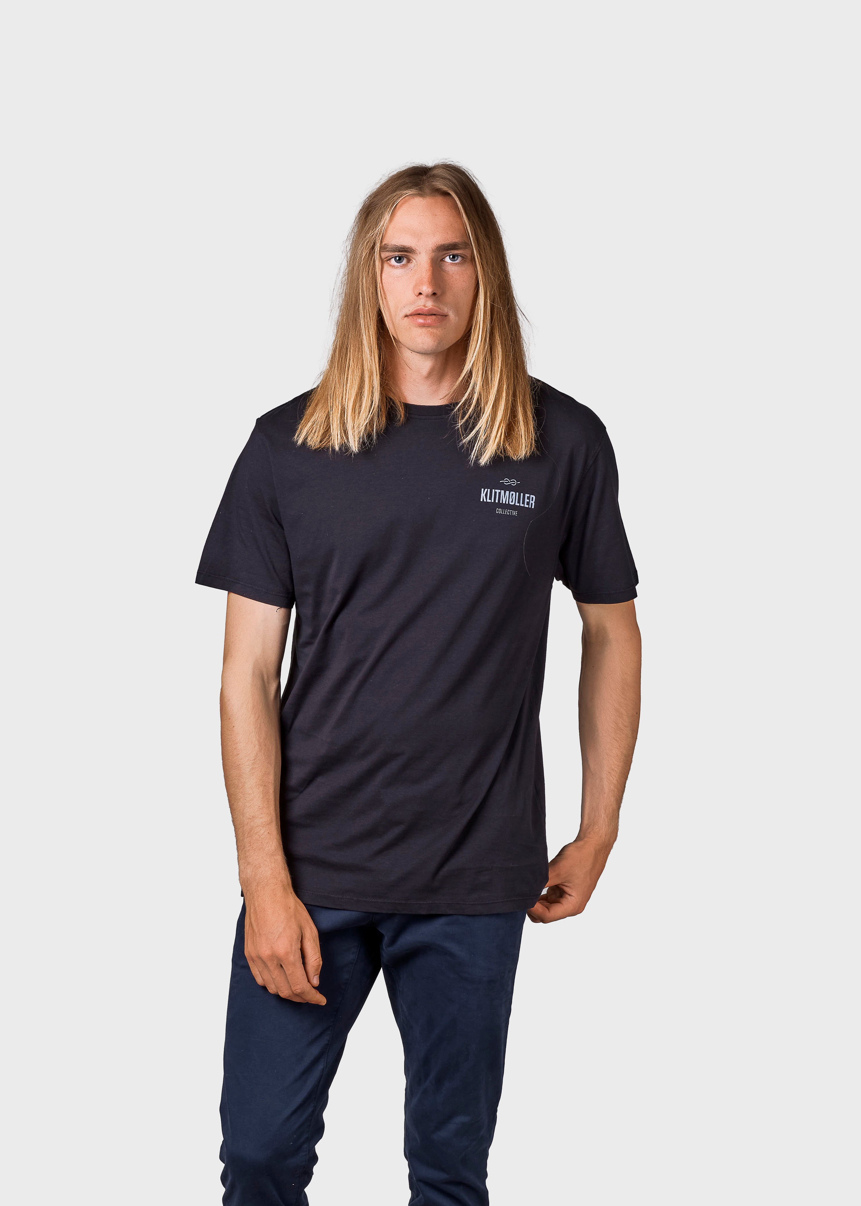 Mens Small Logo Tee - Black