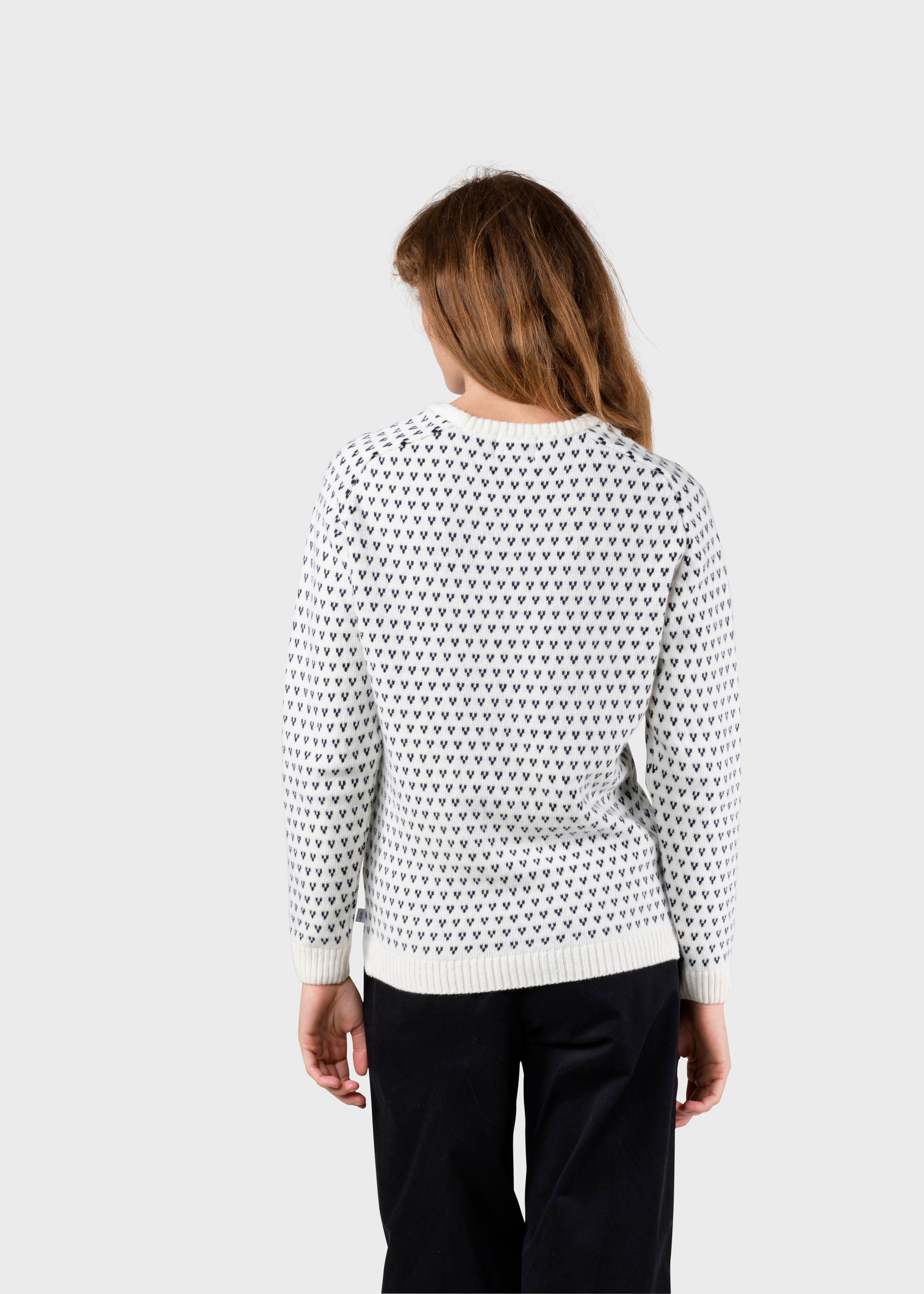 Mika Knit - Cream/navy