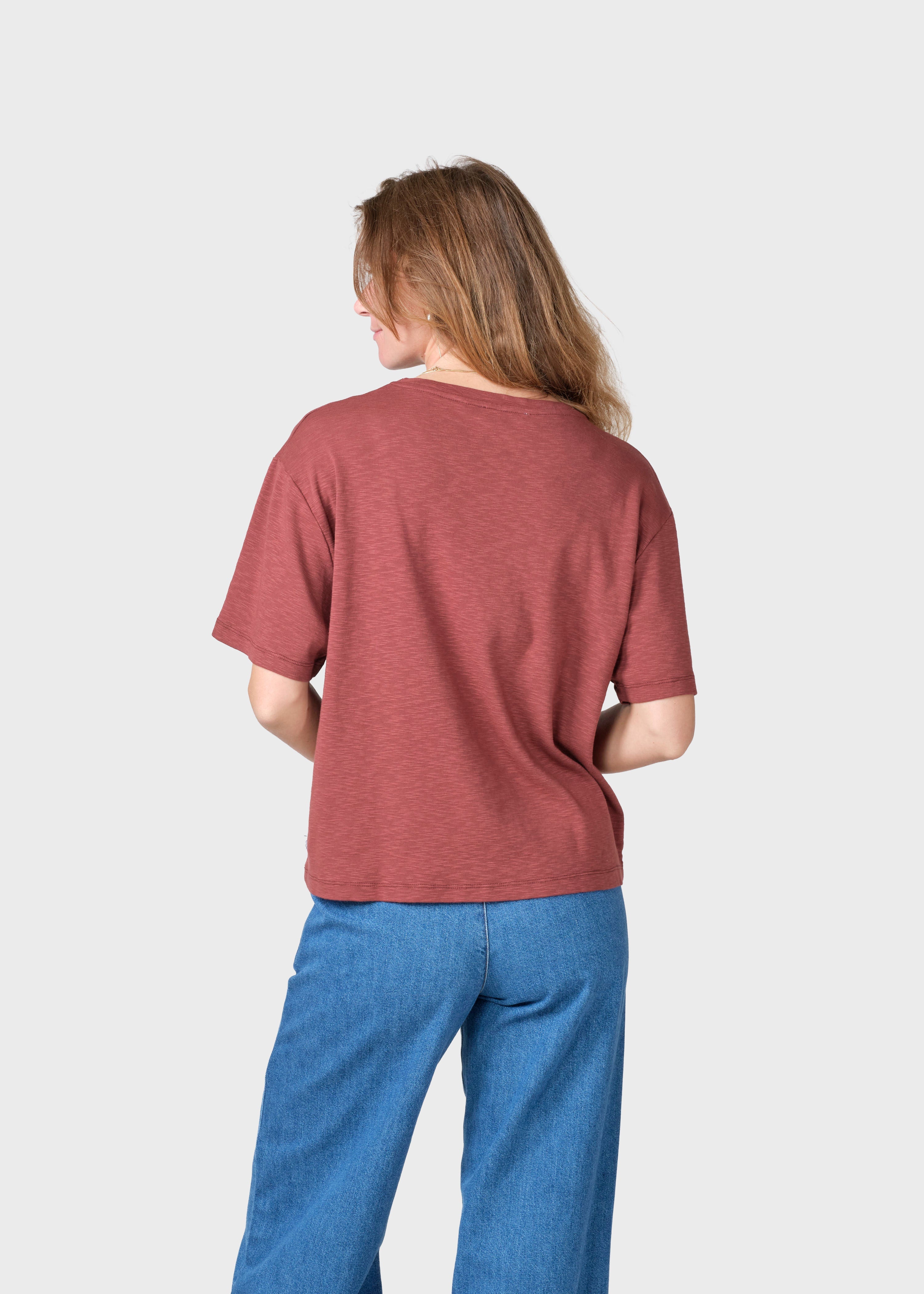 Mila Tee - Burgundy