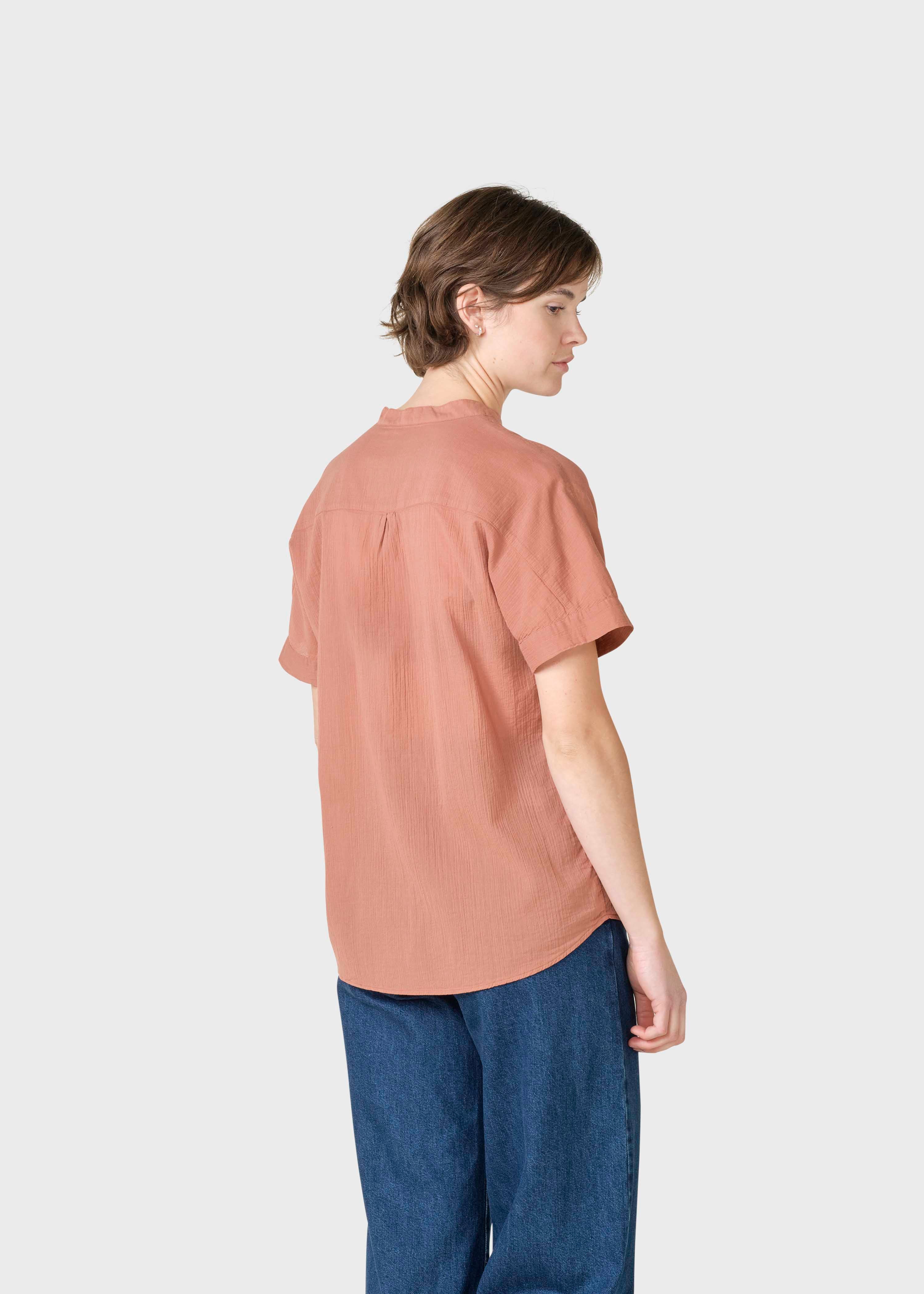 Mille S/s Shirt - Burnt Sienna