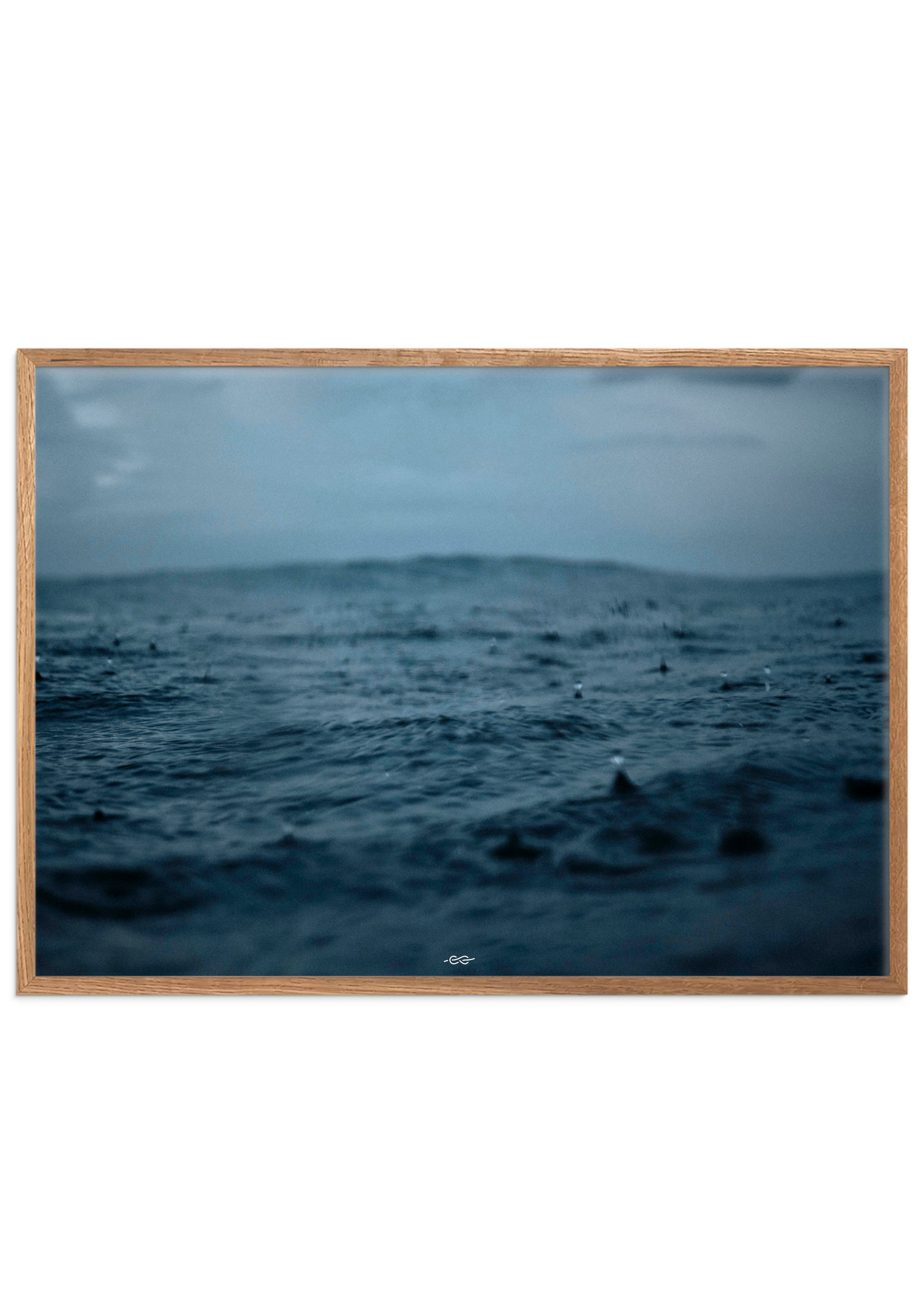 Ocean Raindrops 40x50 - Poster