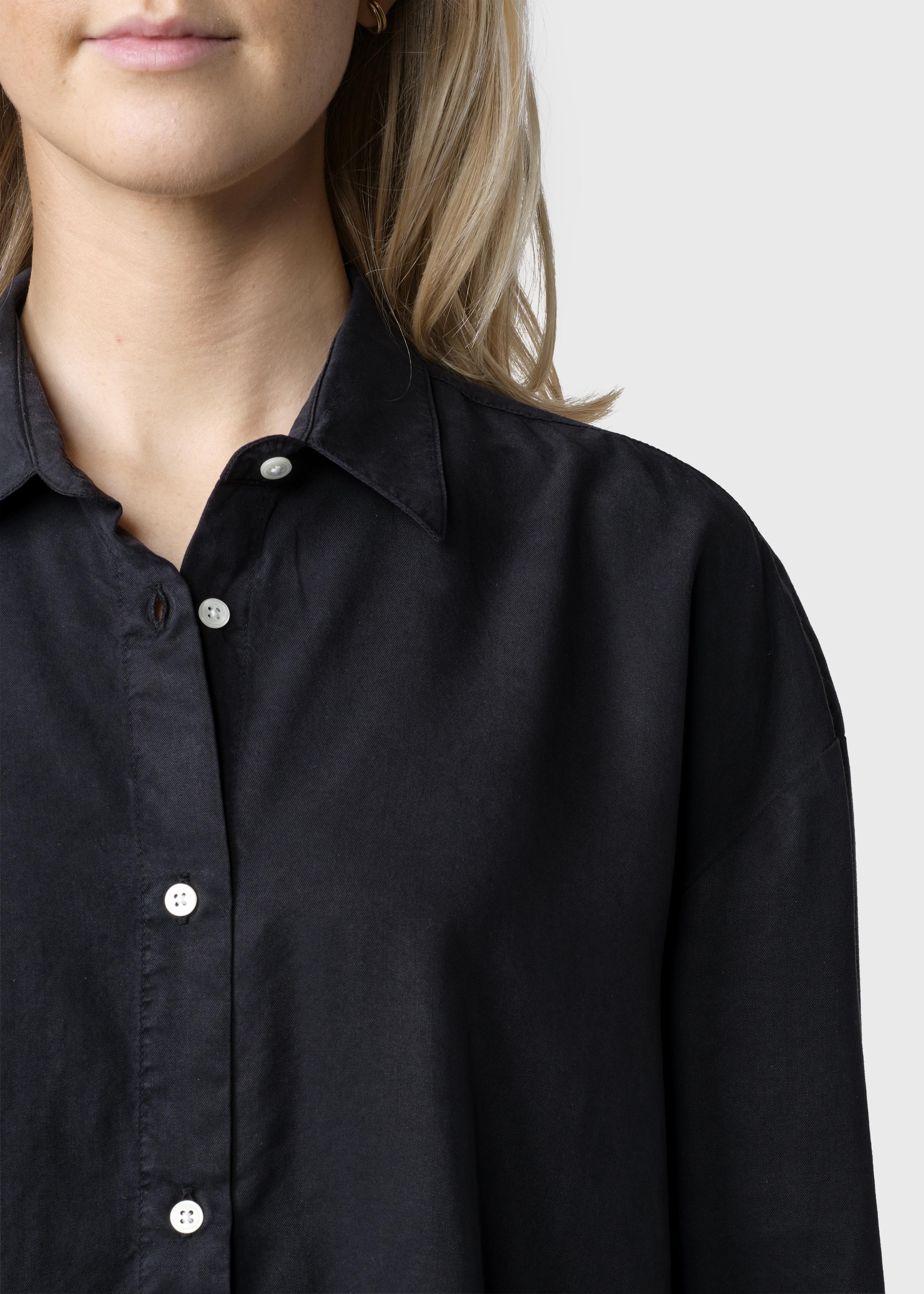Ofelia Lyocell Shirt - Black