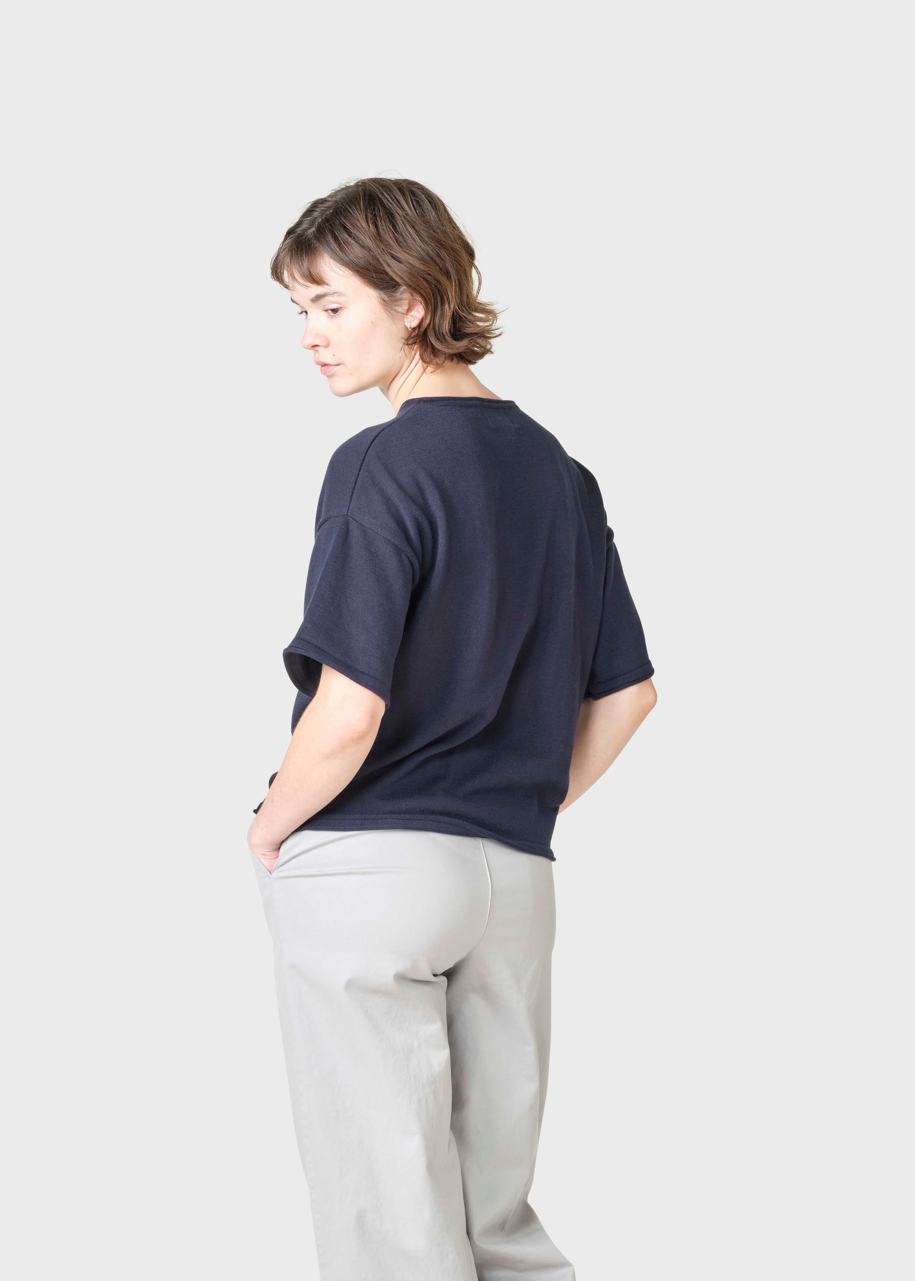 Patricia S/s Knit - Navy