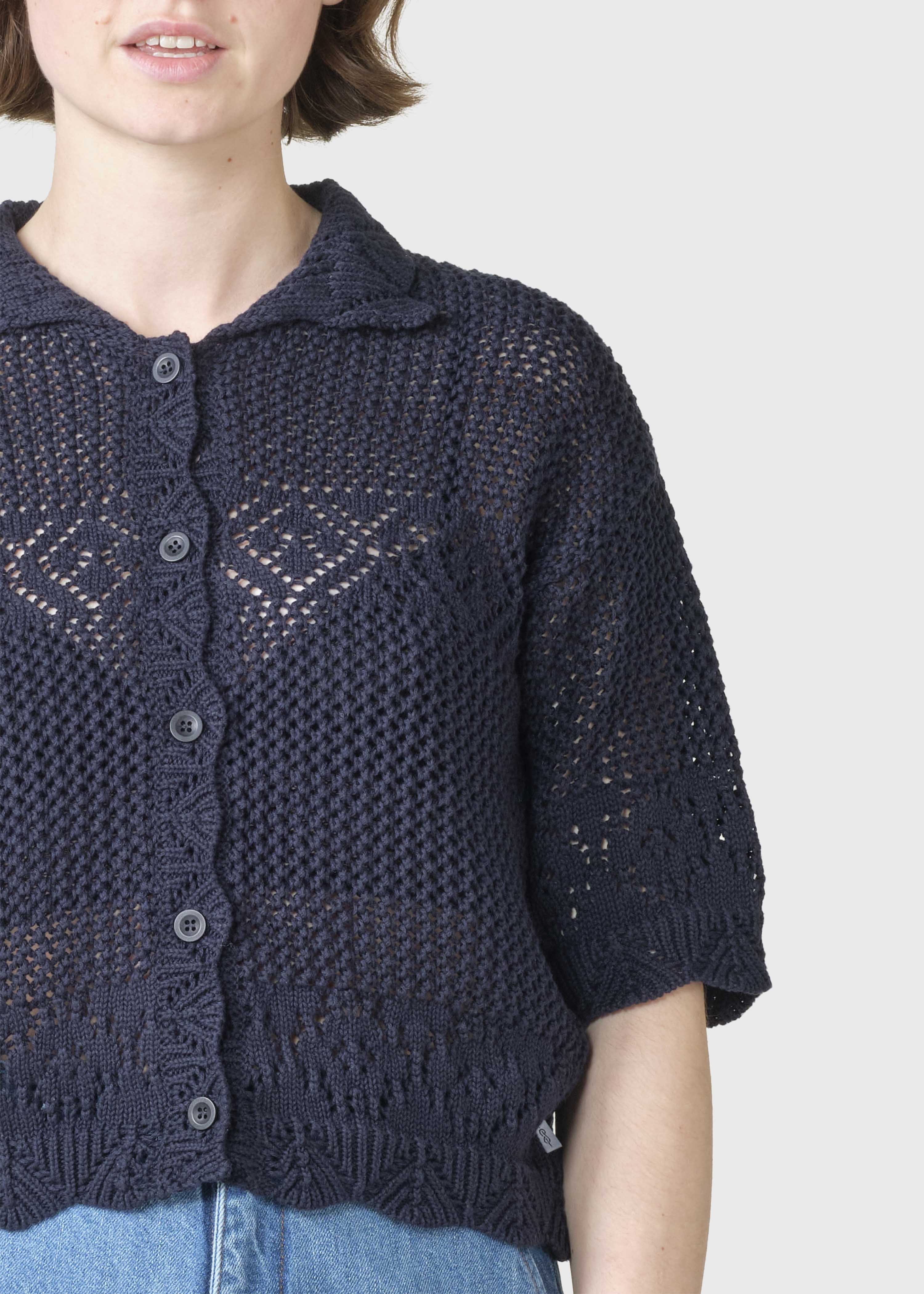 Penelope Crochet - Navy