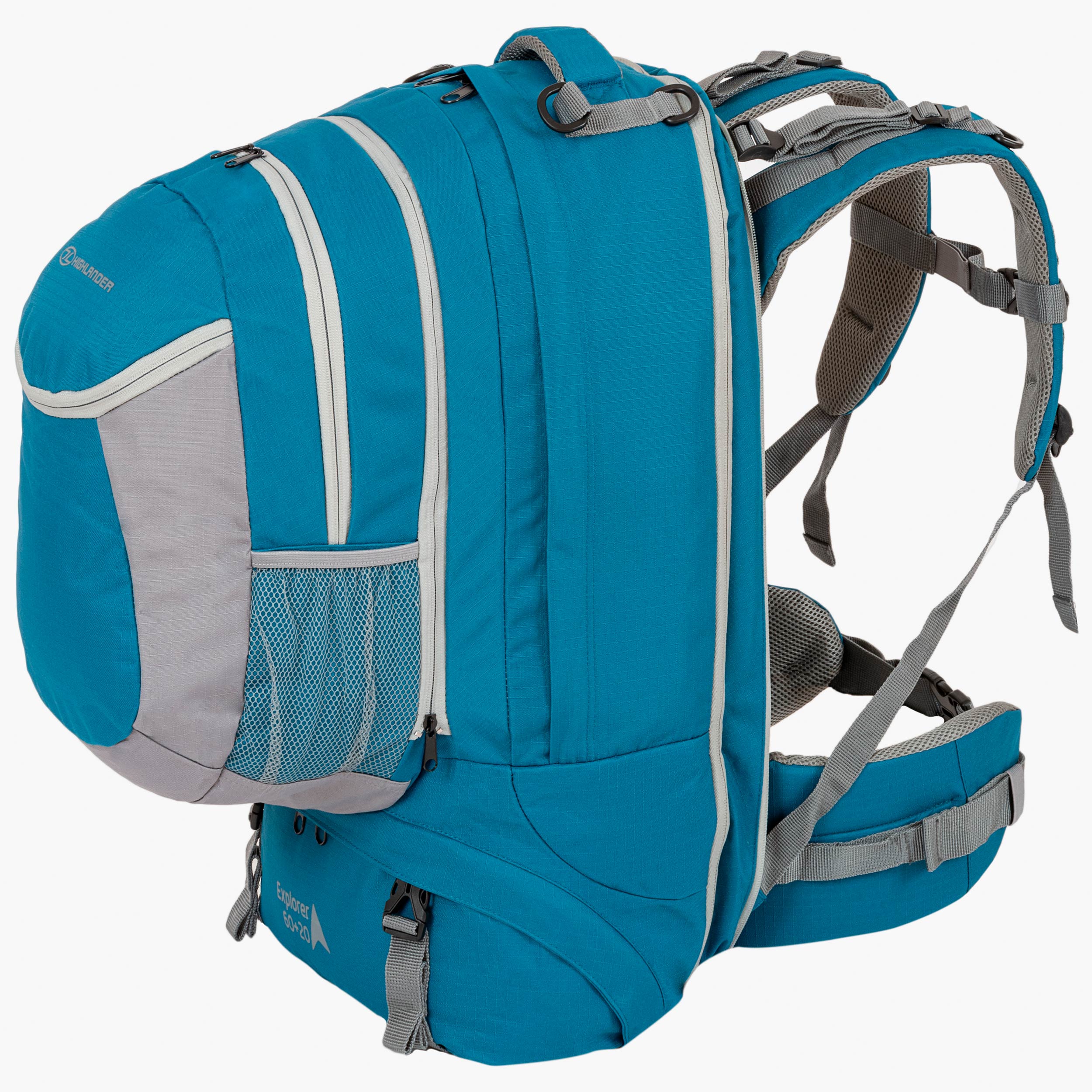 Highlander - X-Plorer Rygsæk - 60L+20L