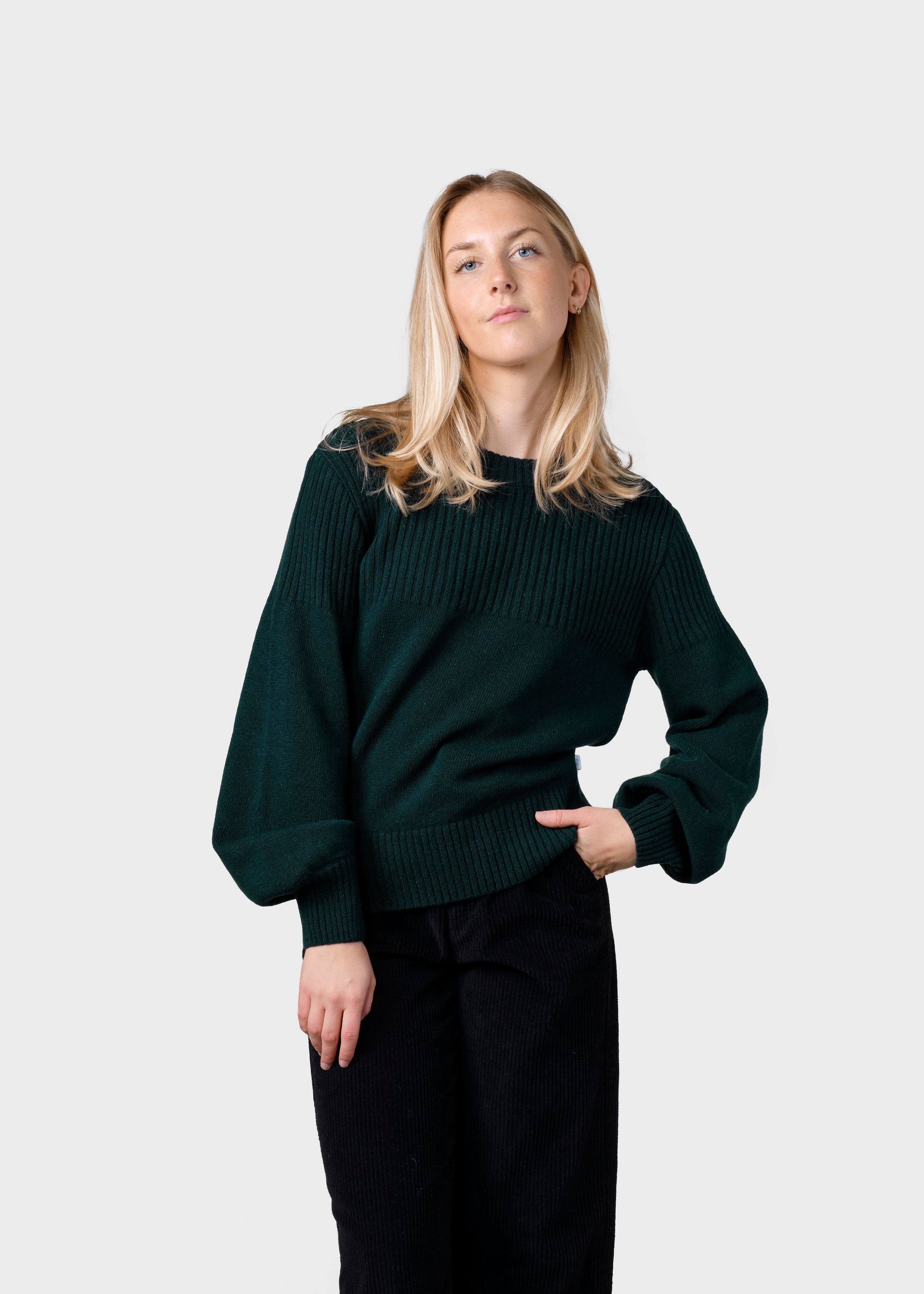 Rachel Knit - Moss Green