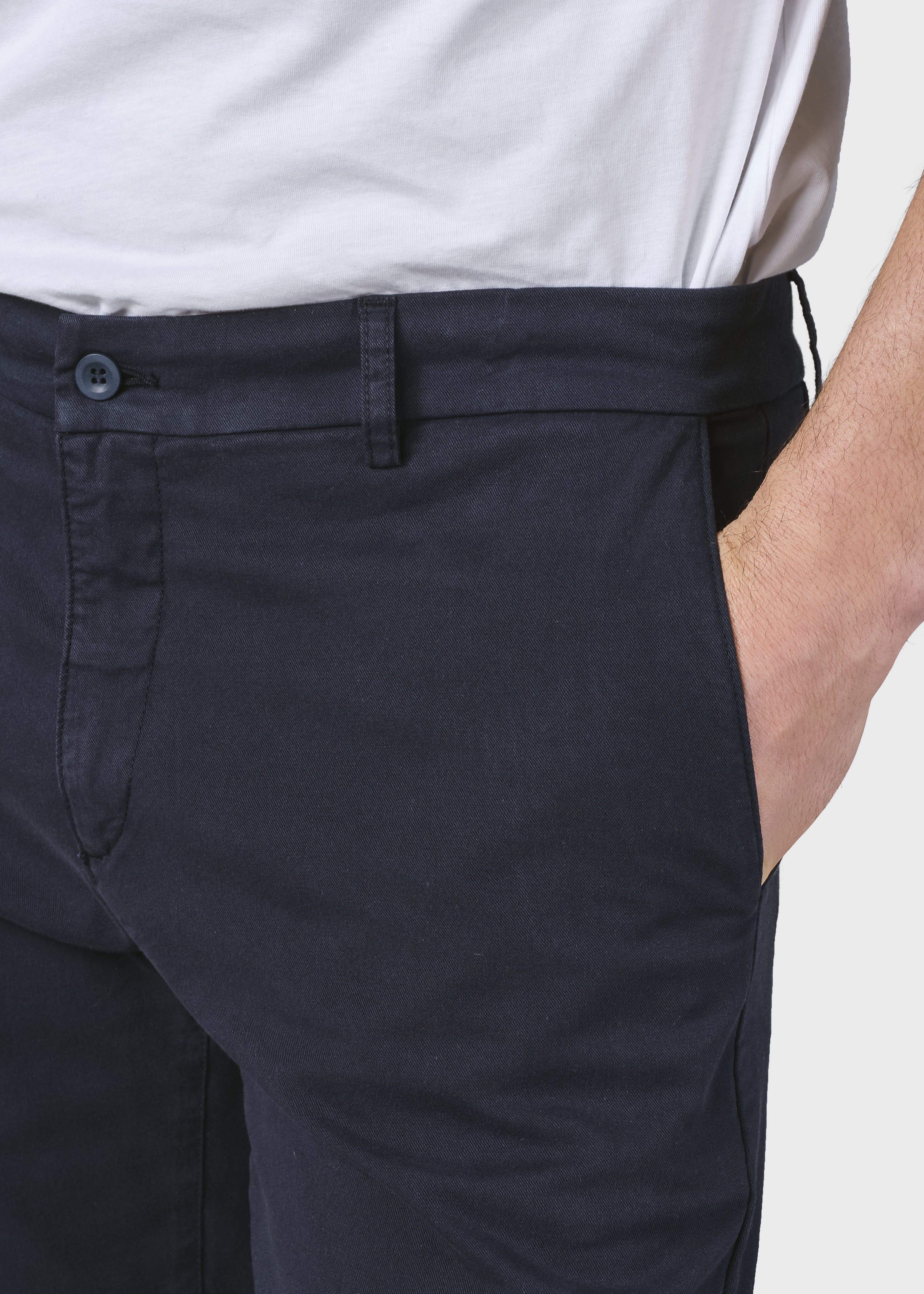 Ras Twill Chinos - Navy