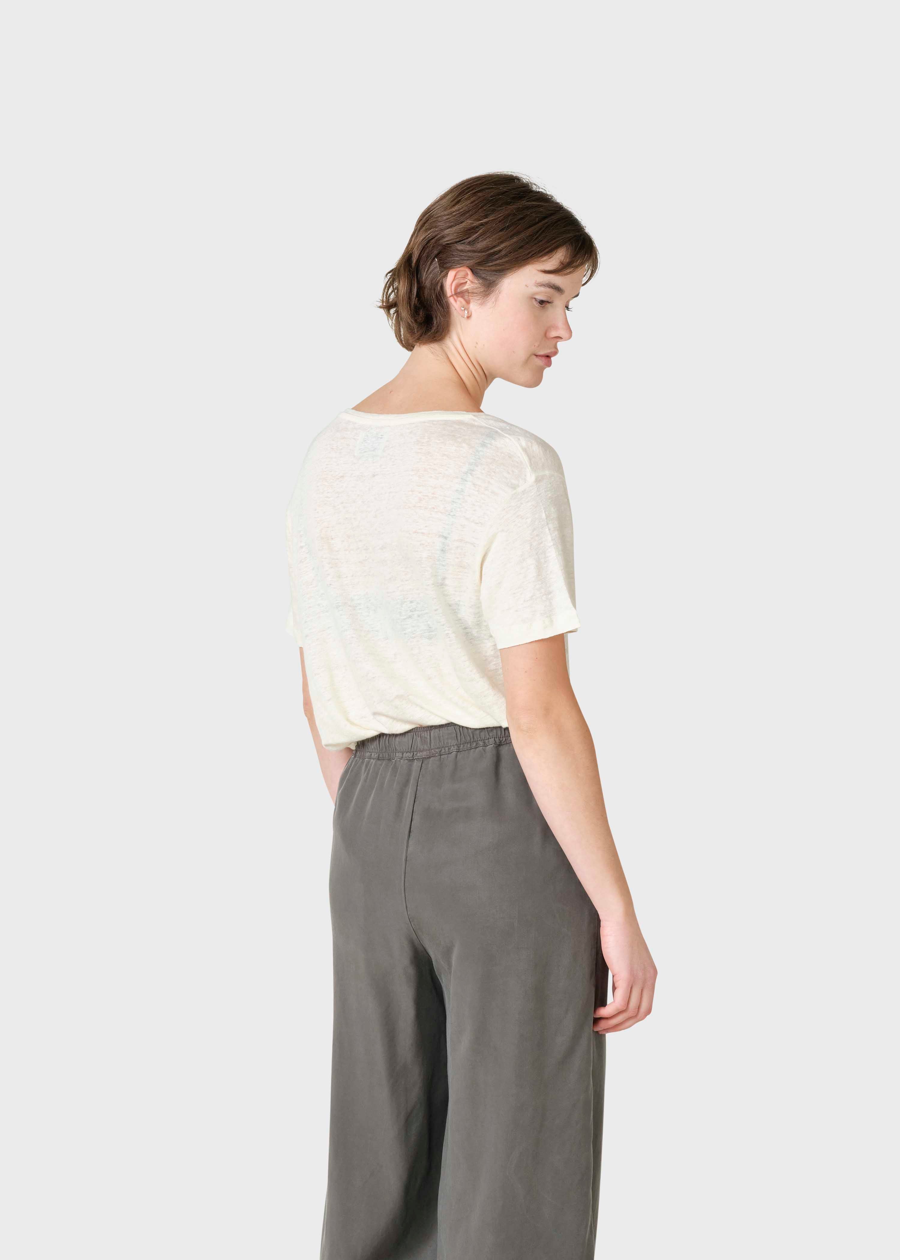 Rikke Linen Tee - Cream