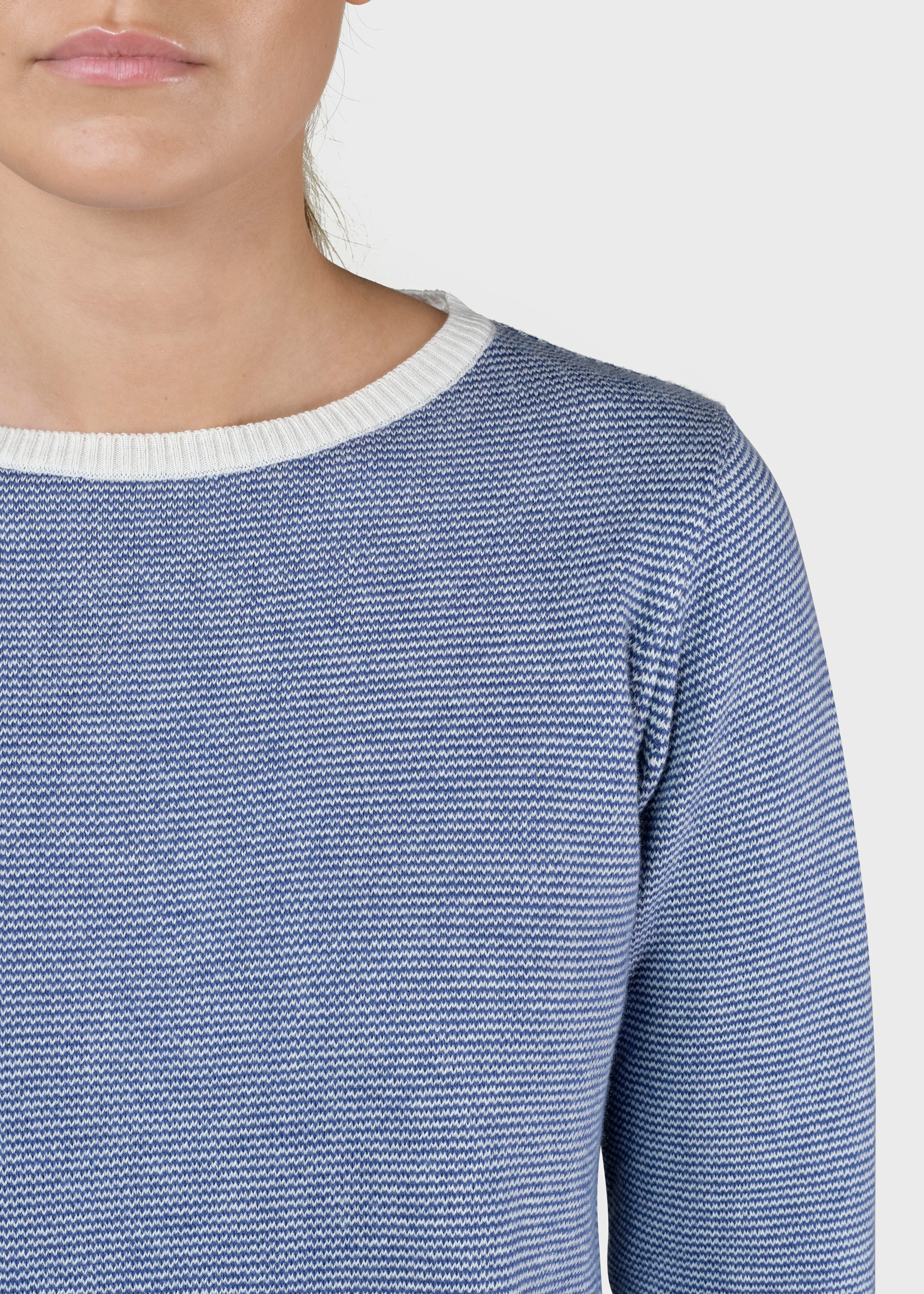 Rosa Knit - Cream/ocean