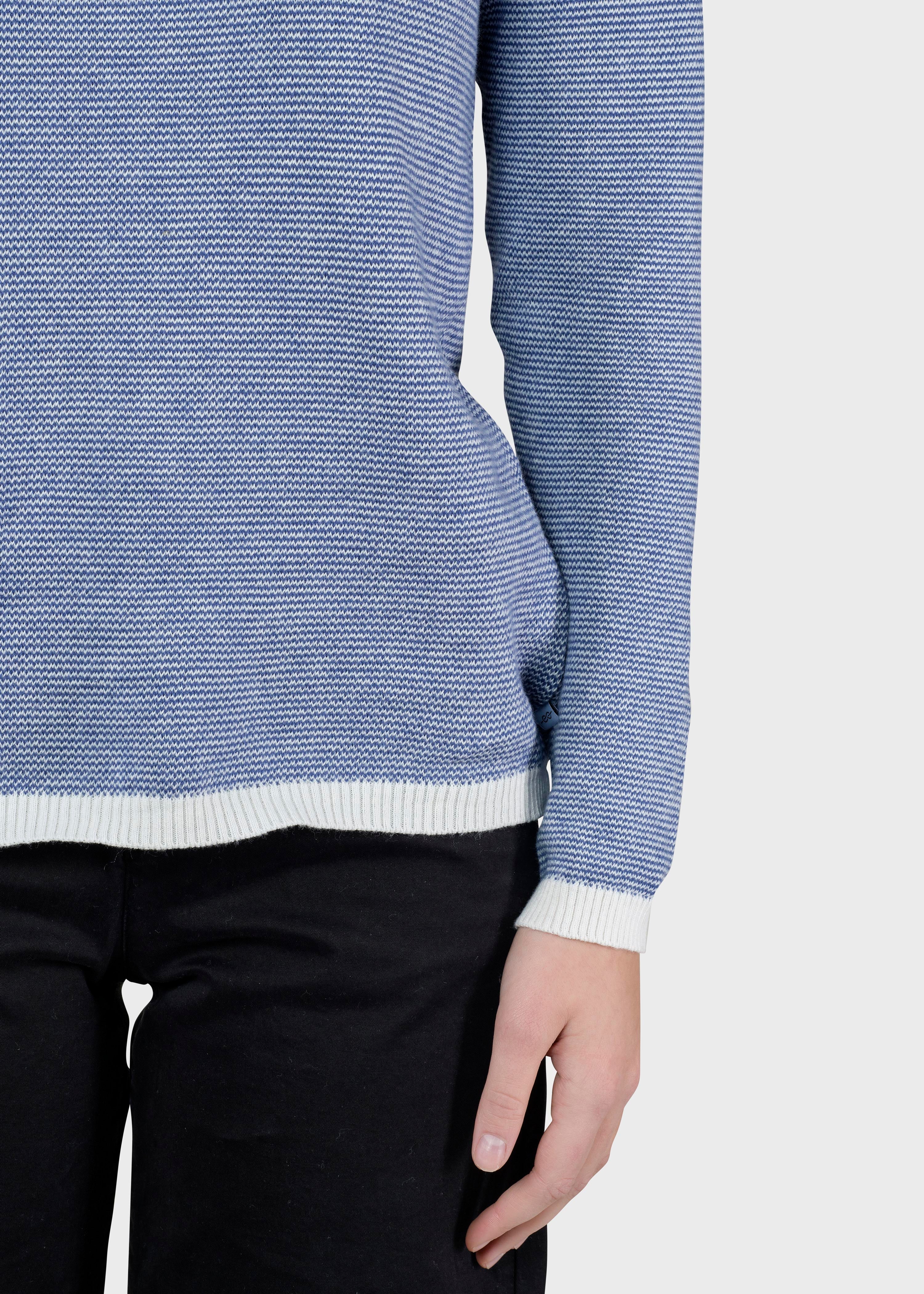 Rosa Knit - Cream/ocean