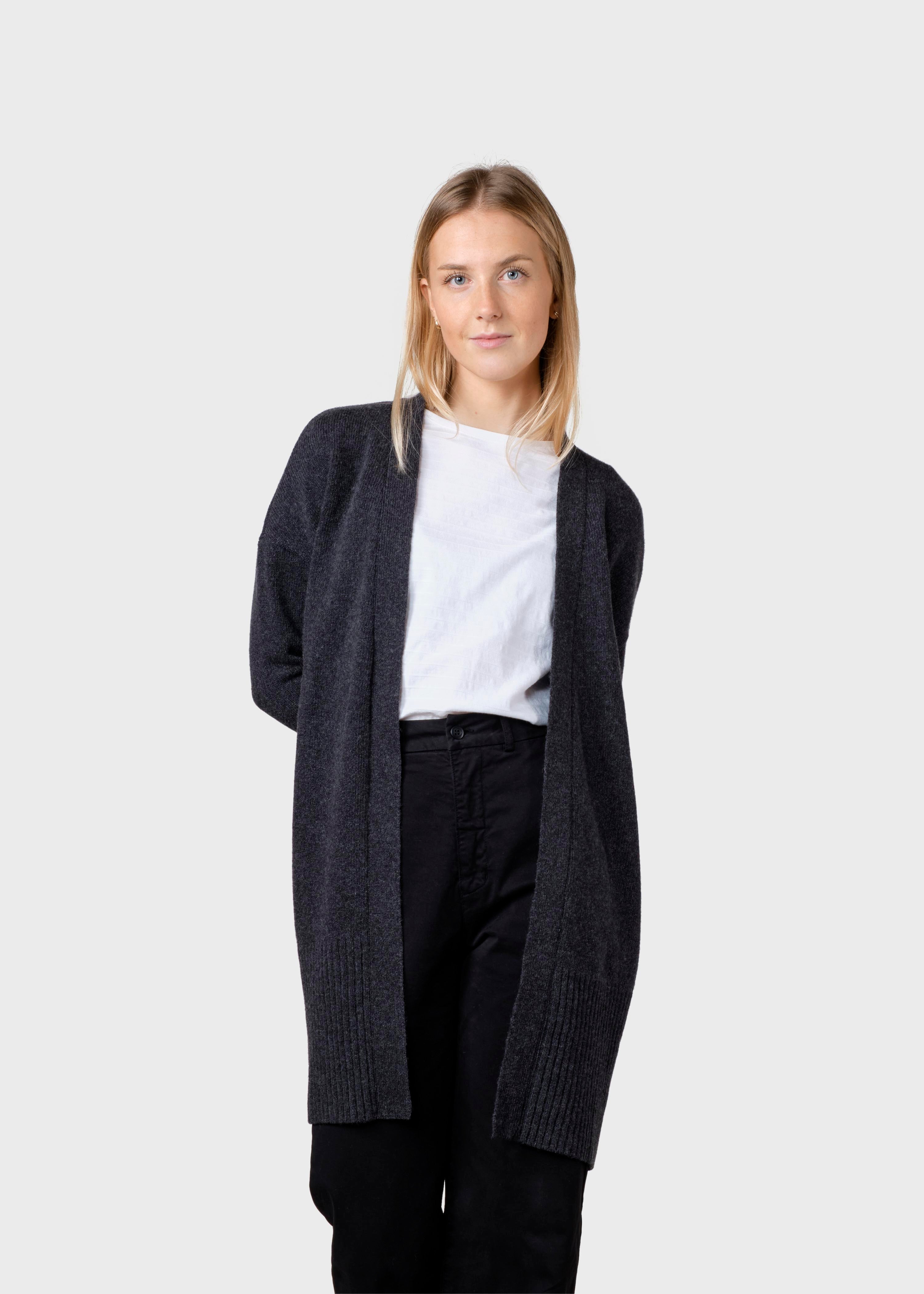 Rosemarie Knit Cardigan - Anthracite