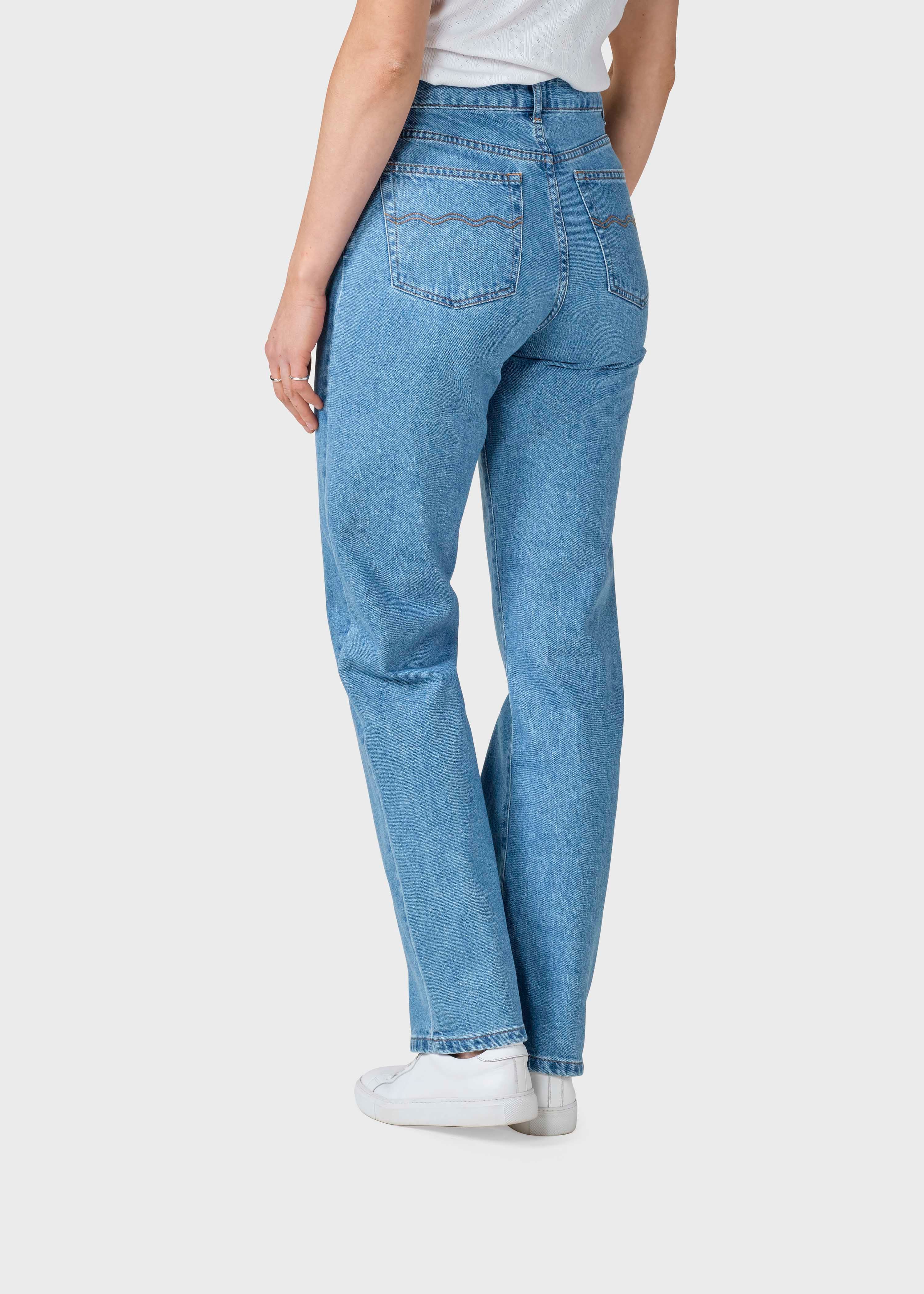 Rubi Denim Pants - Light Blue Stonewash