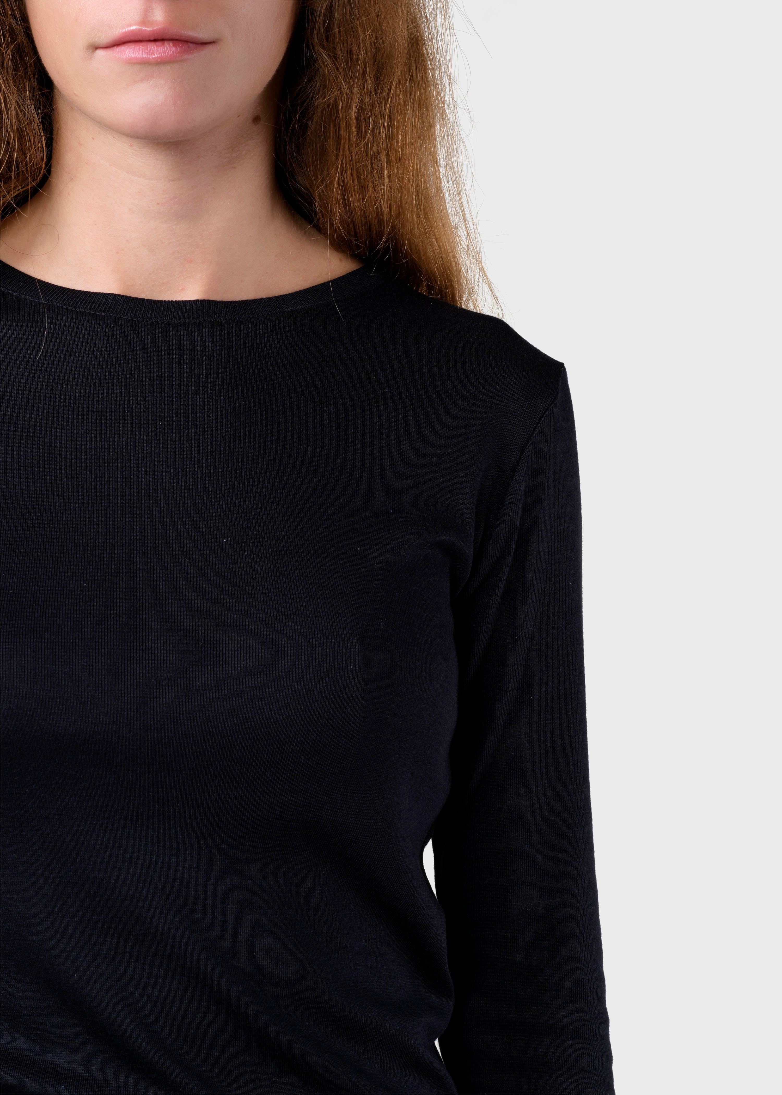 Selma Ls Tee - Black