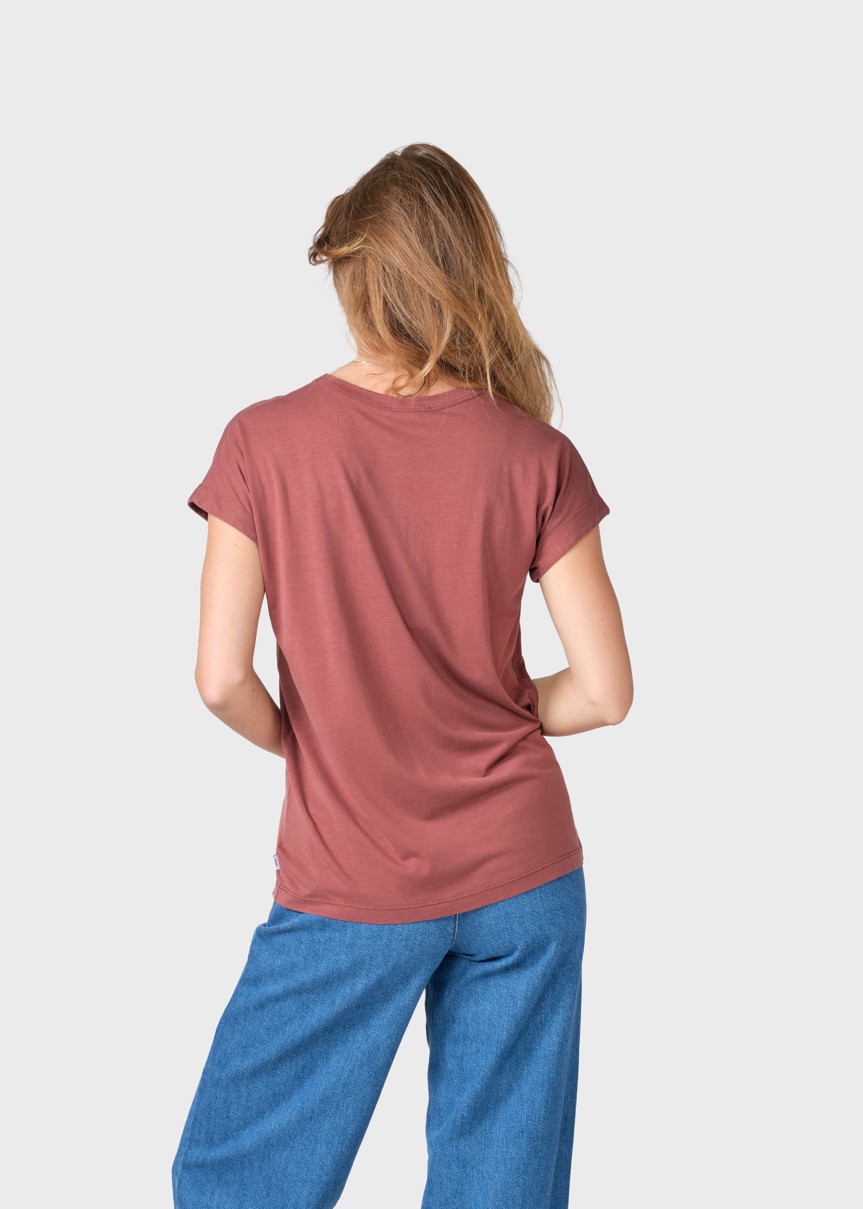 Sigrid Tee - Burgundy