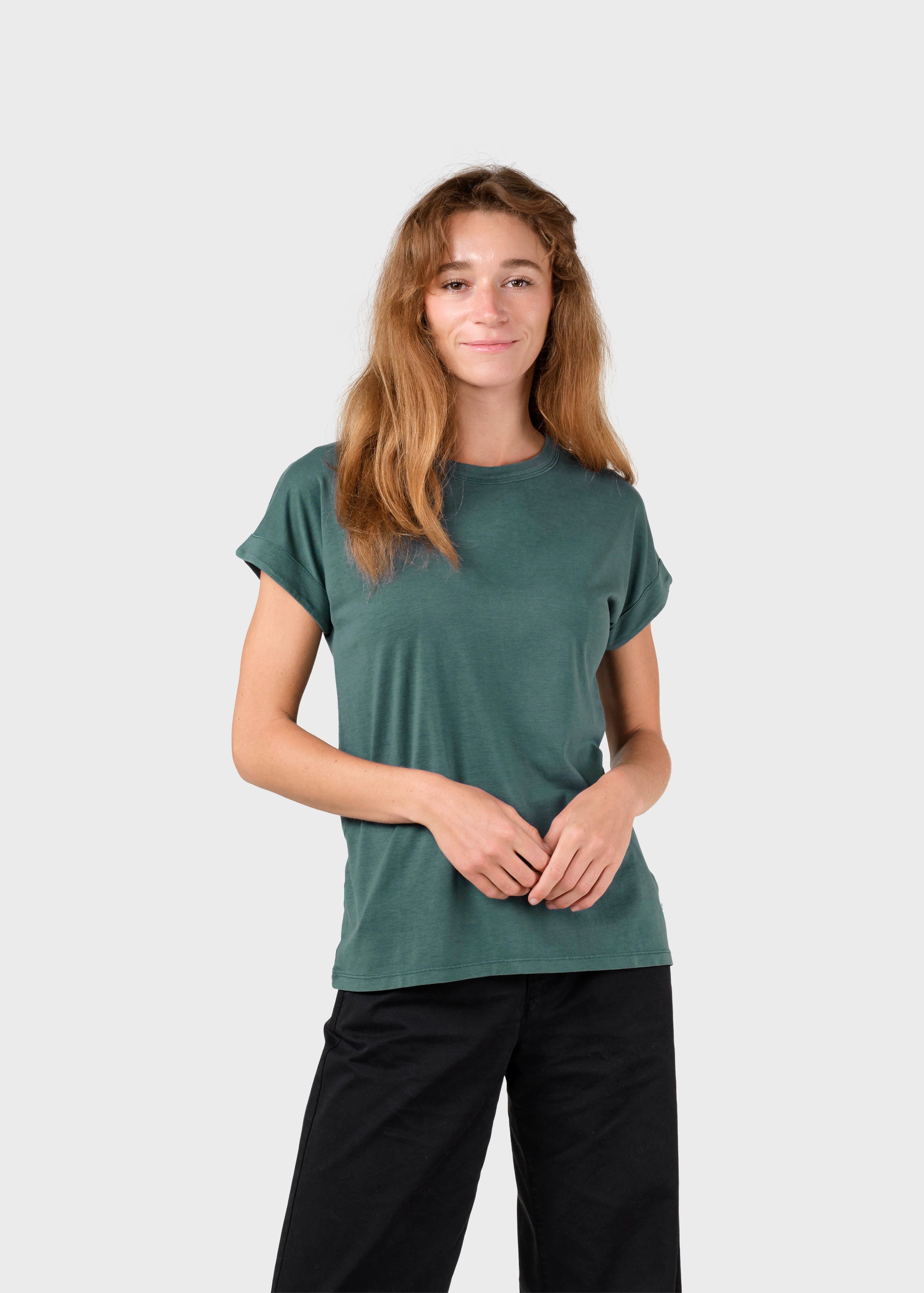 Sigrid Tee - Moss Green