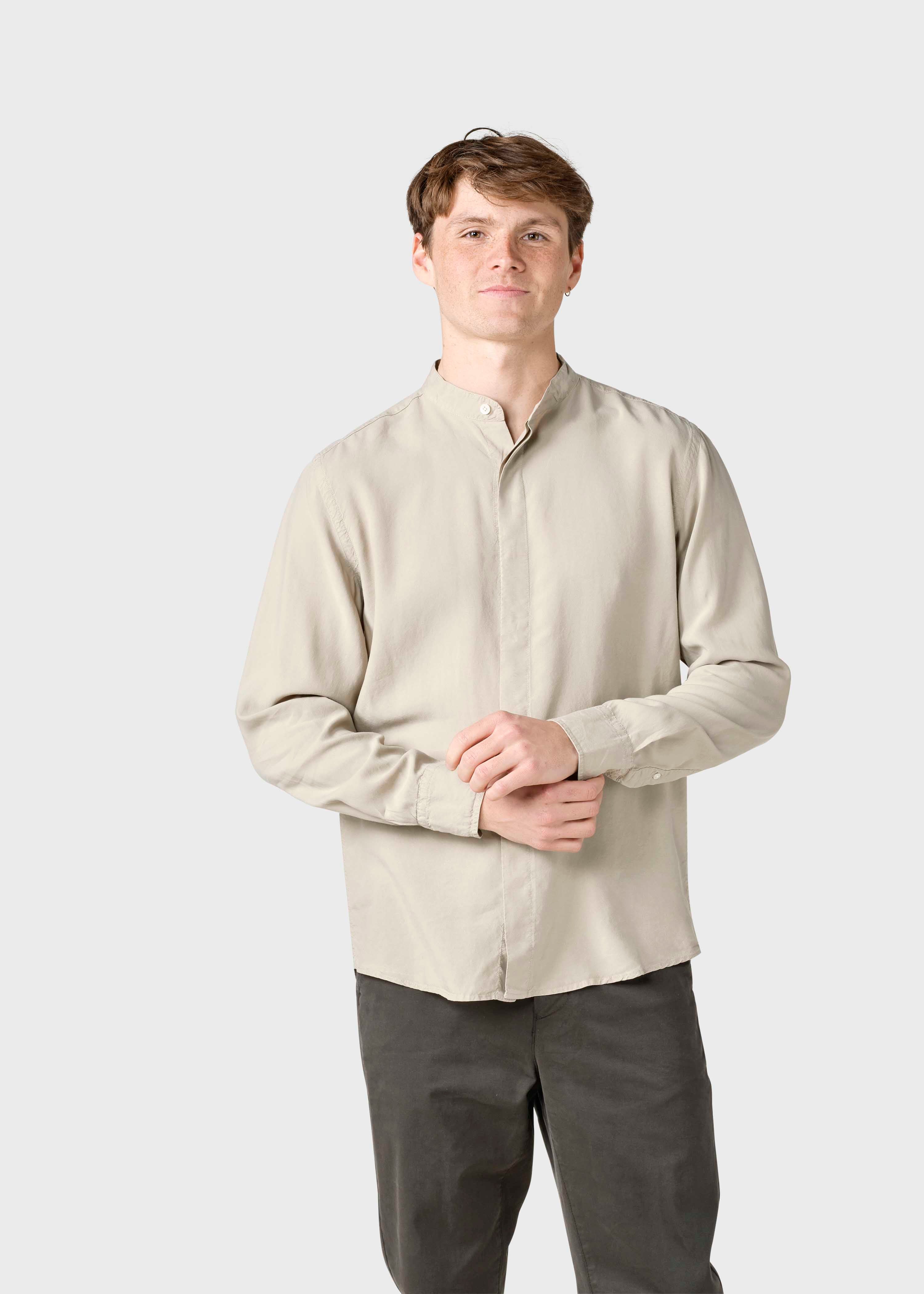 Simon Lyocell Shirt - Sand