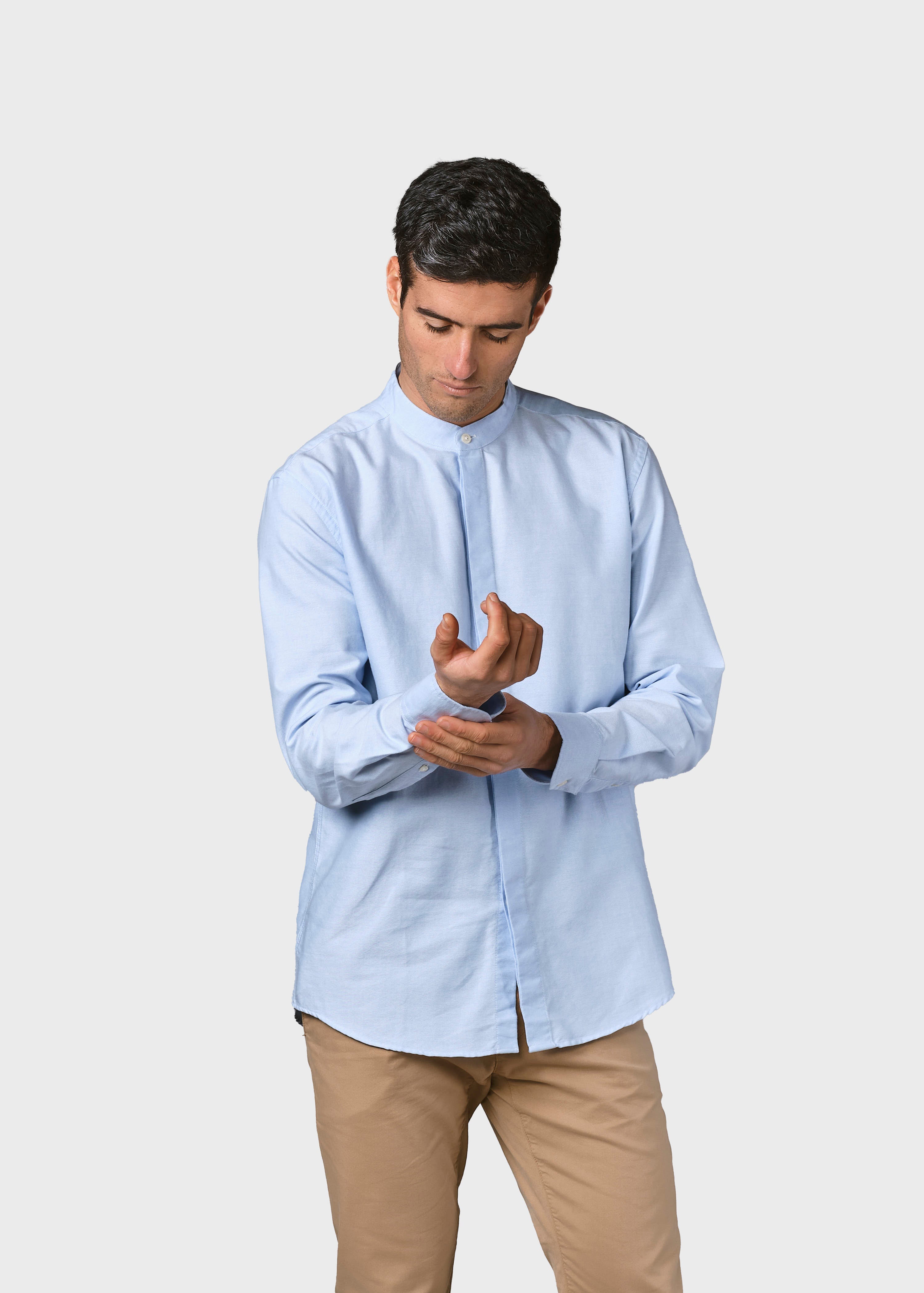 Simon Shirt - Blue Melange