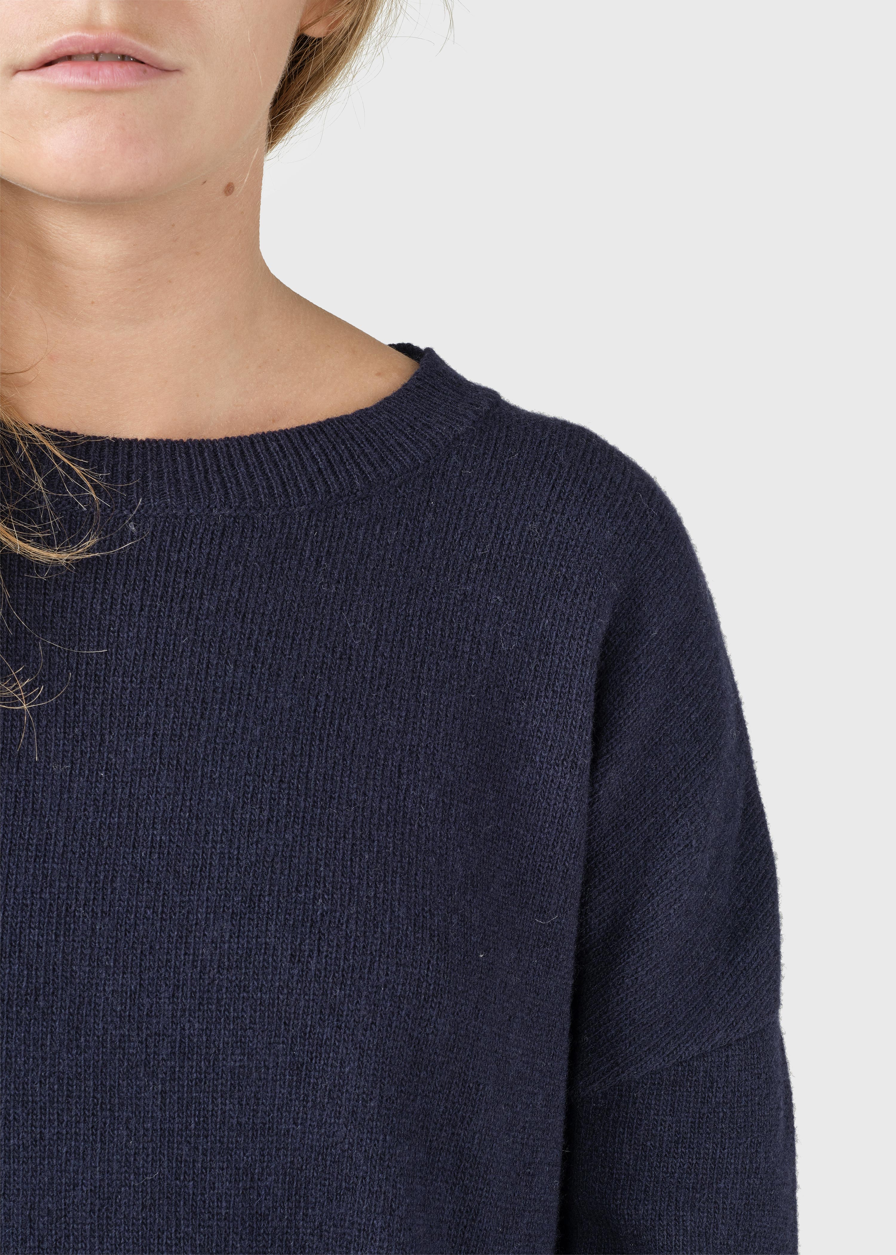 Thea Knit Dress - Navy