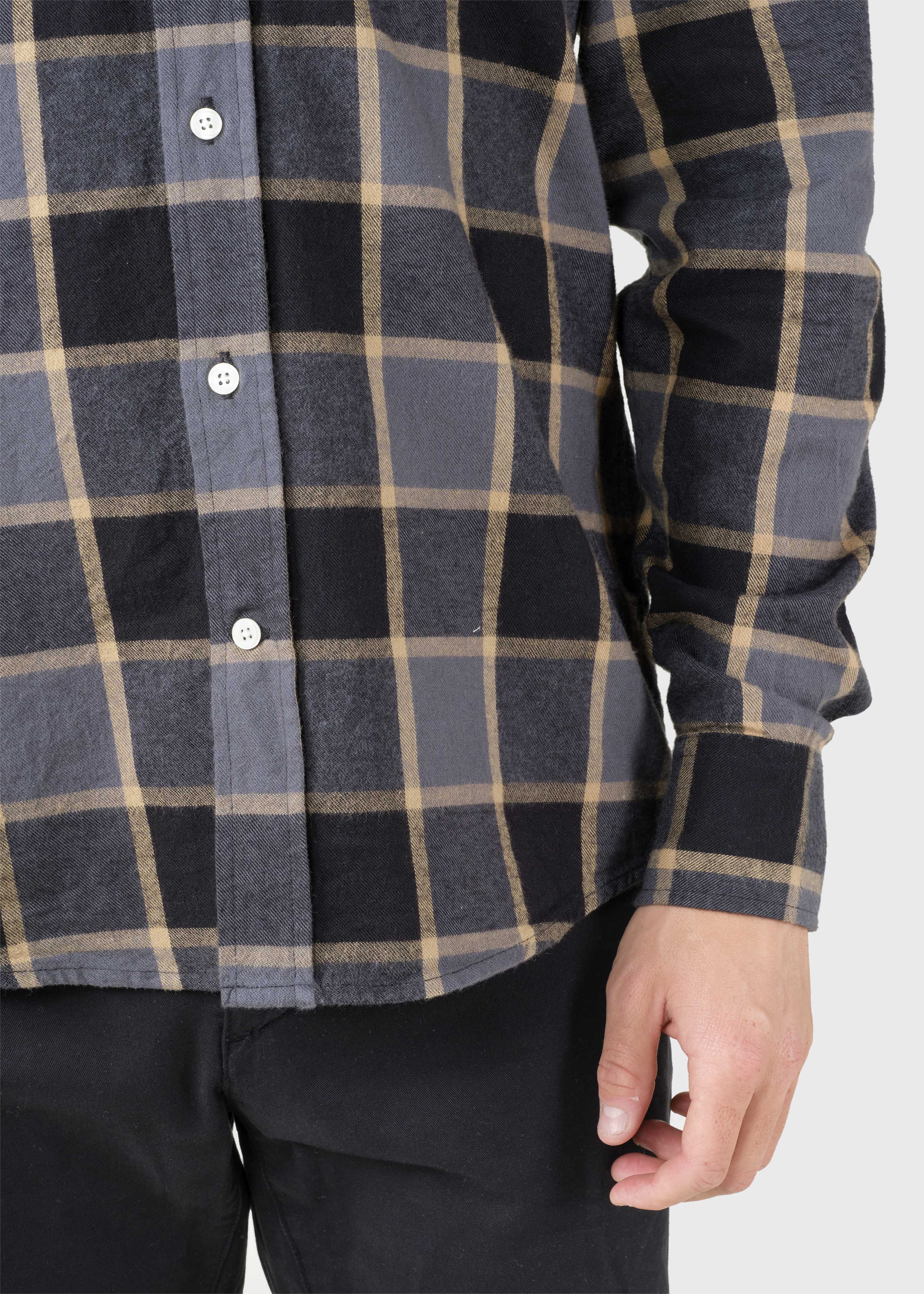 Thor Shirt - Grey/sand Check