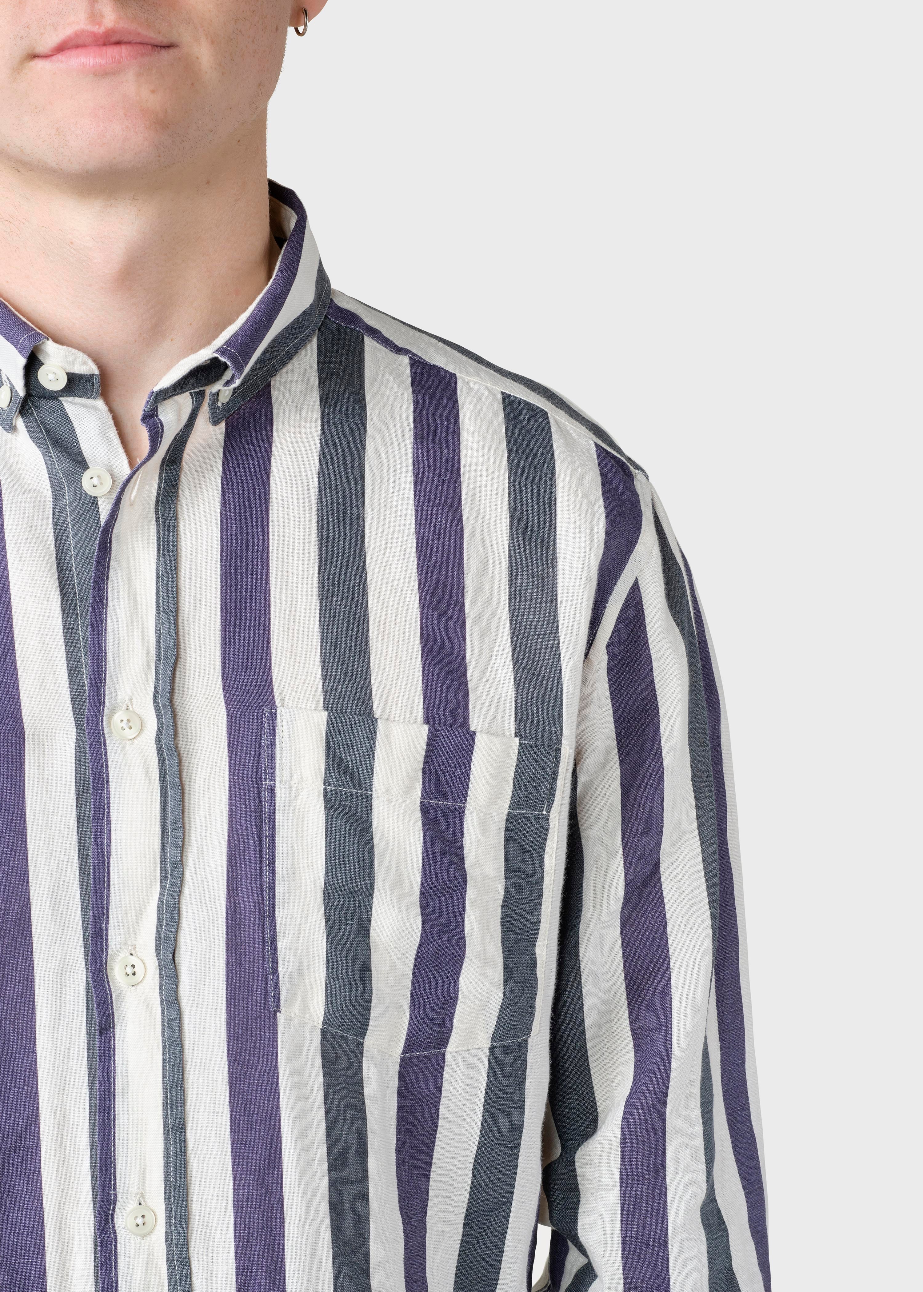 Valdis Shirt - Navy/ocean