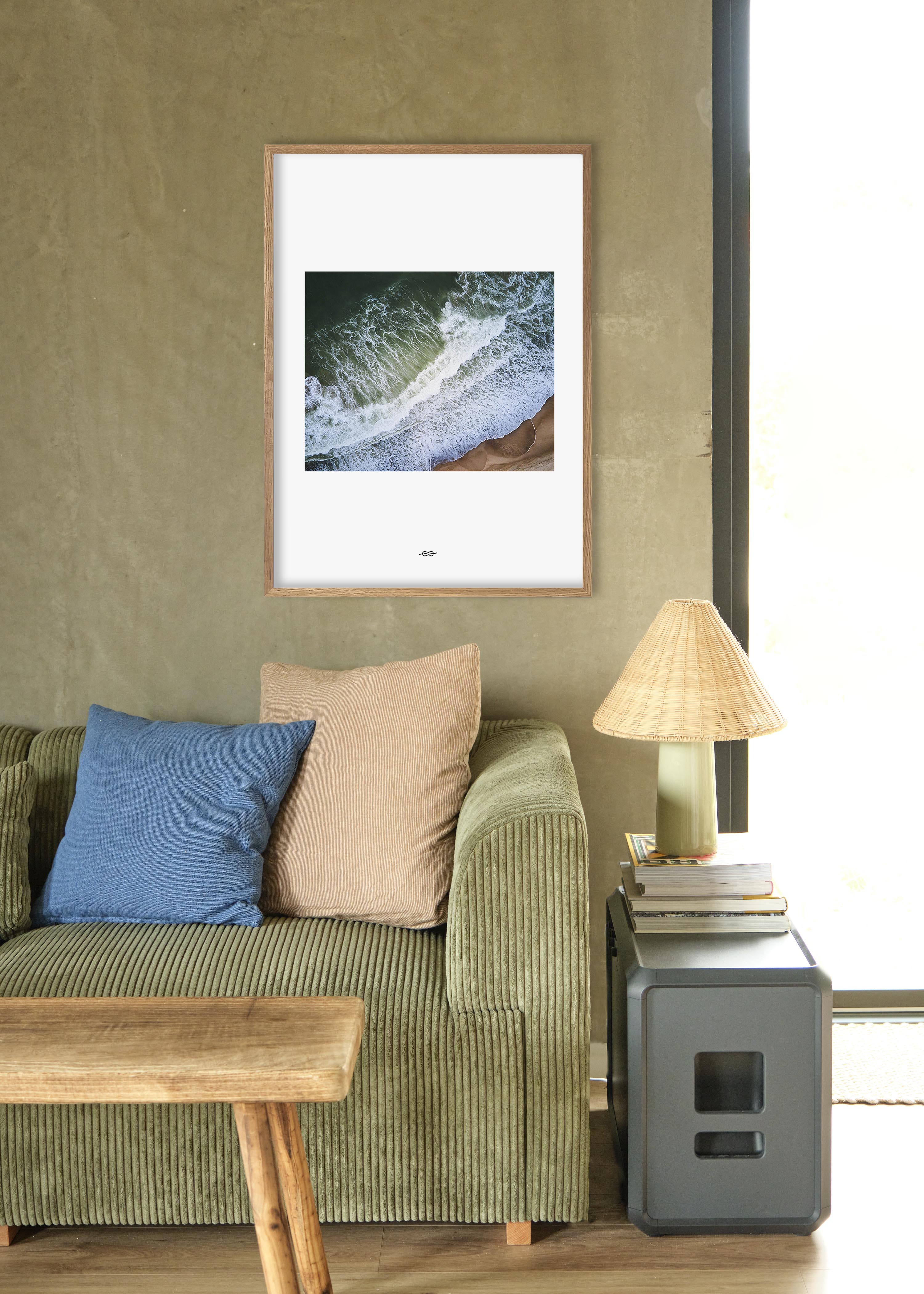 White Space - From Above Landscape 50x70 - Poster
