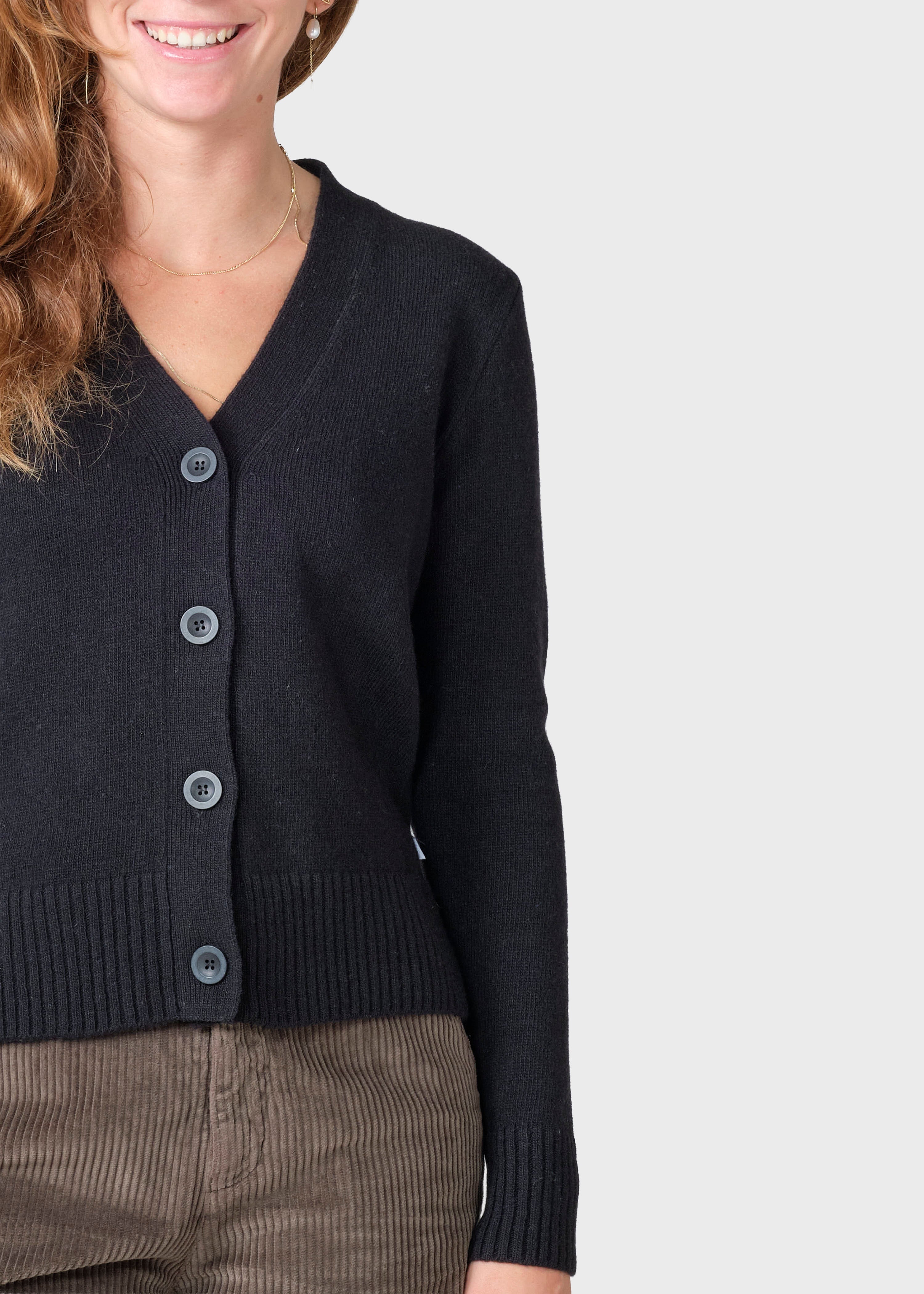 Wilma Knit Cardigan - Black
