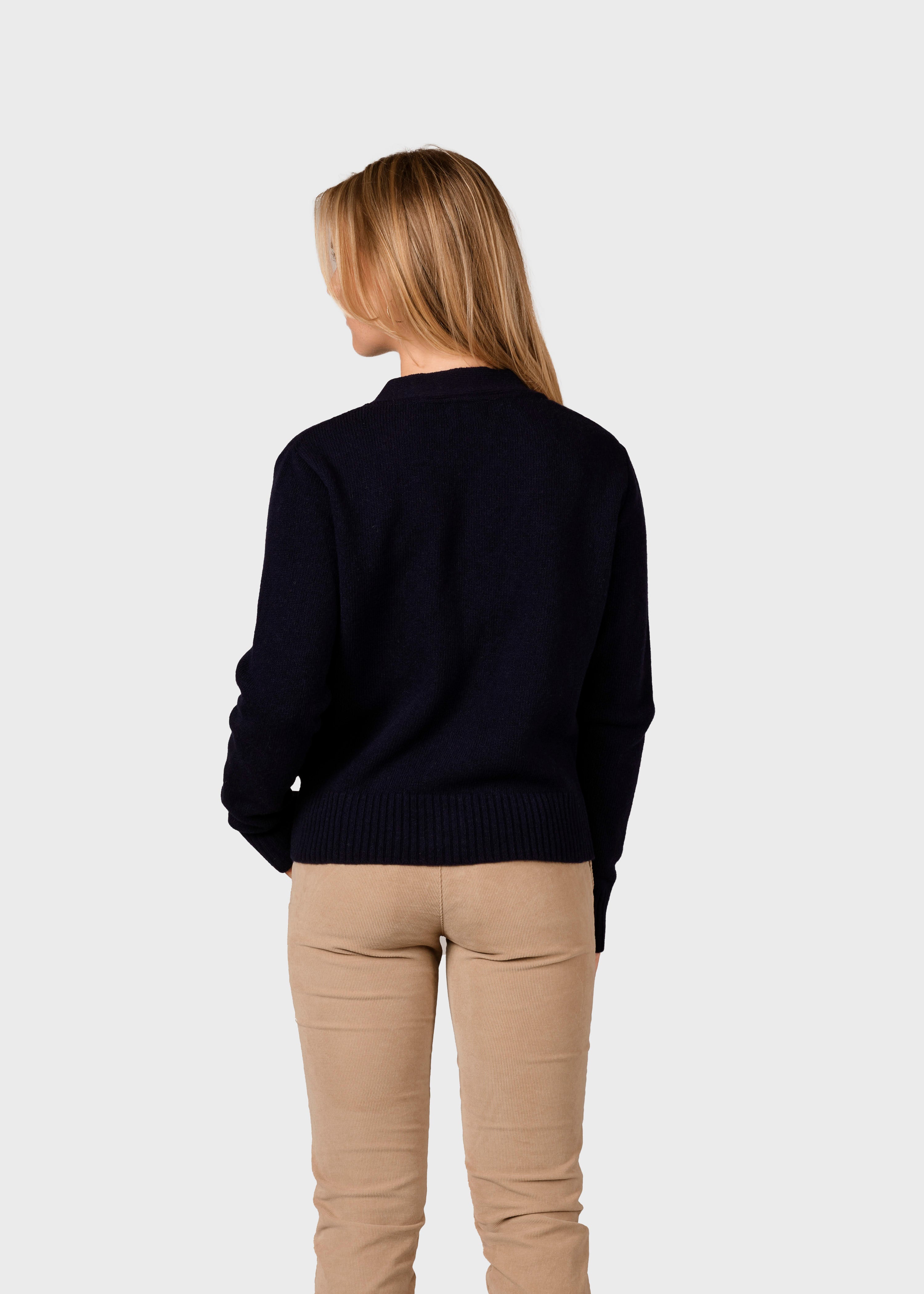 Wilma Knit Cardigan - Navy