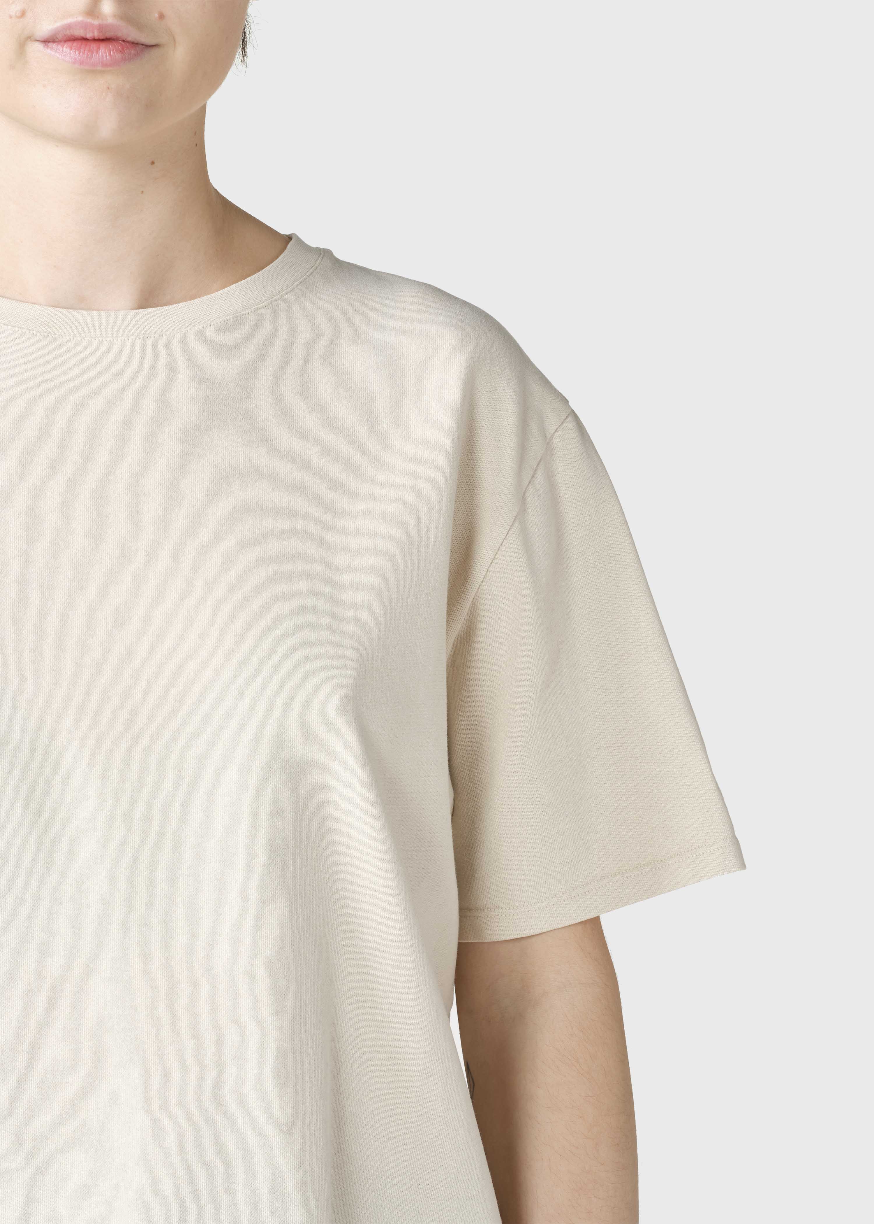 Womens Boxy Tee - Pastel Sand