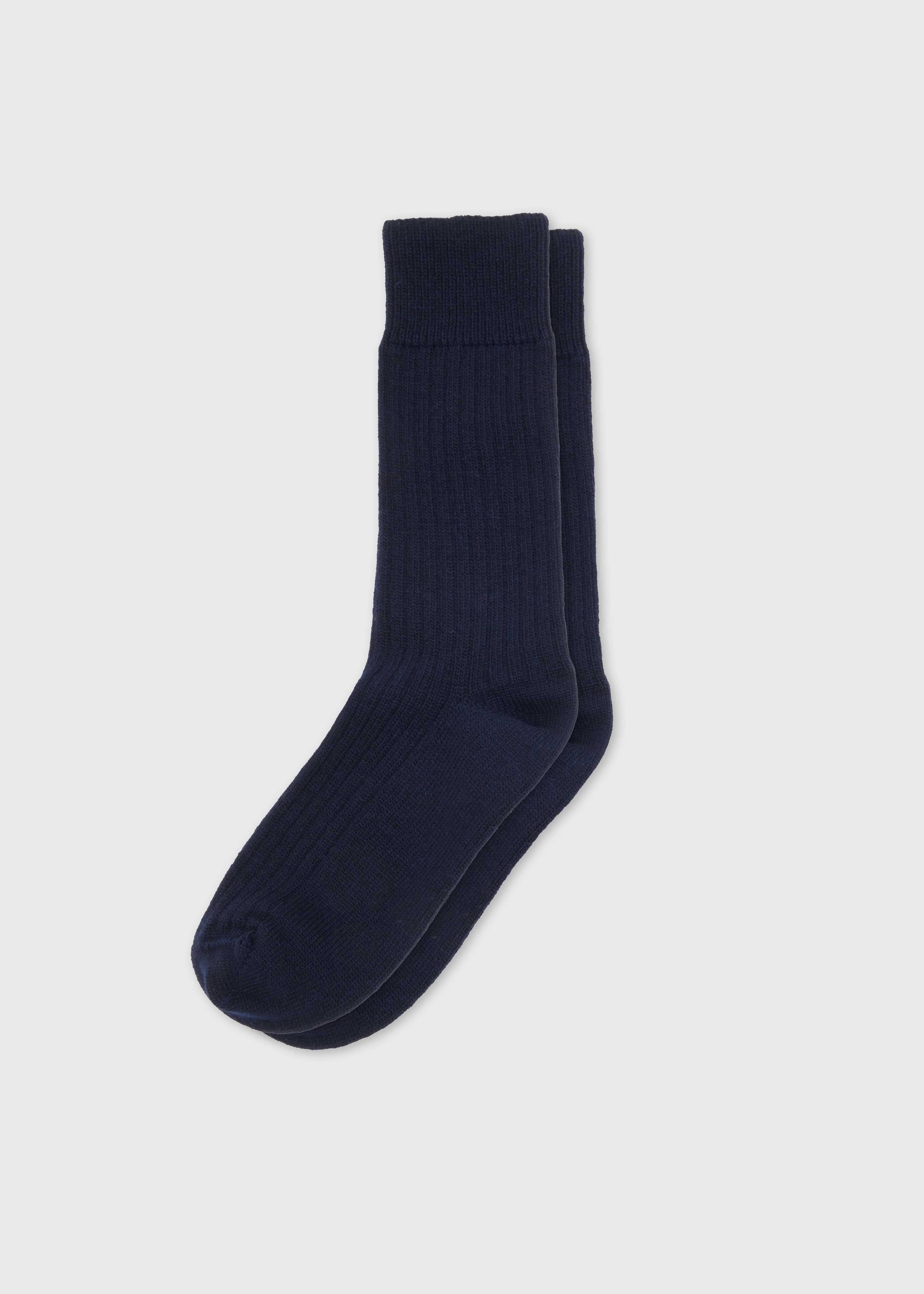 Wool Sock - Navy