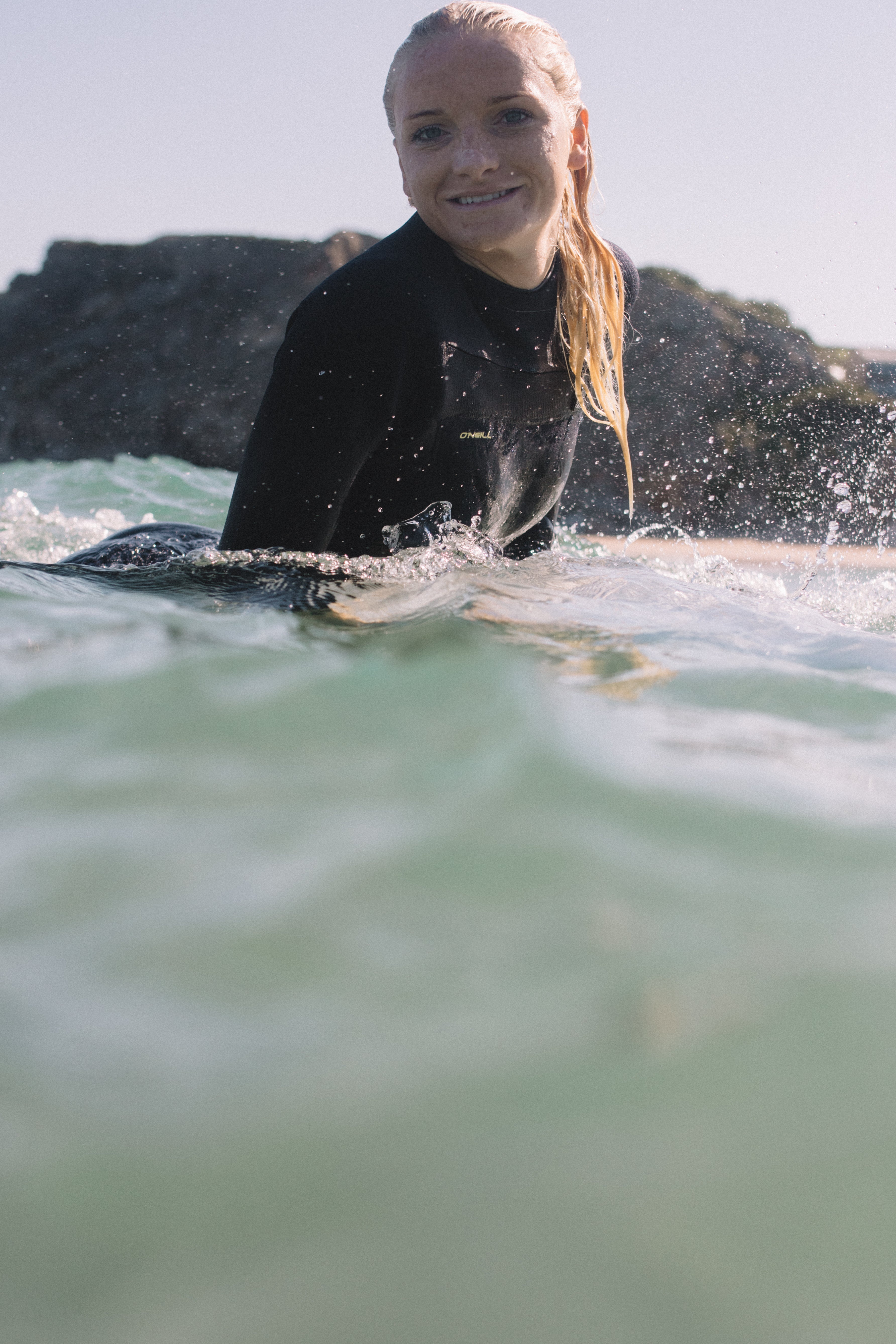 Wms Hyperfreak 4/3+ Chest Zip Full - svart/svart