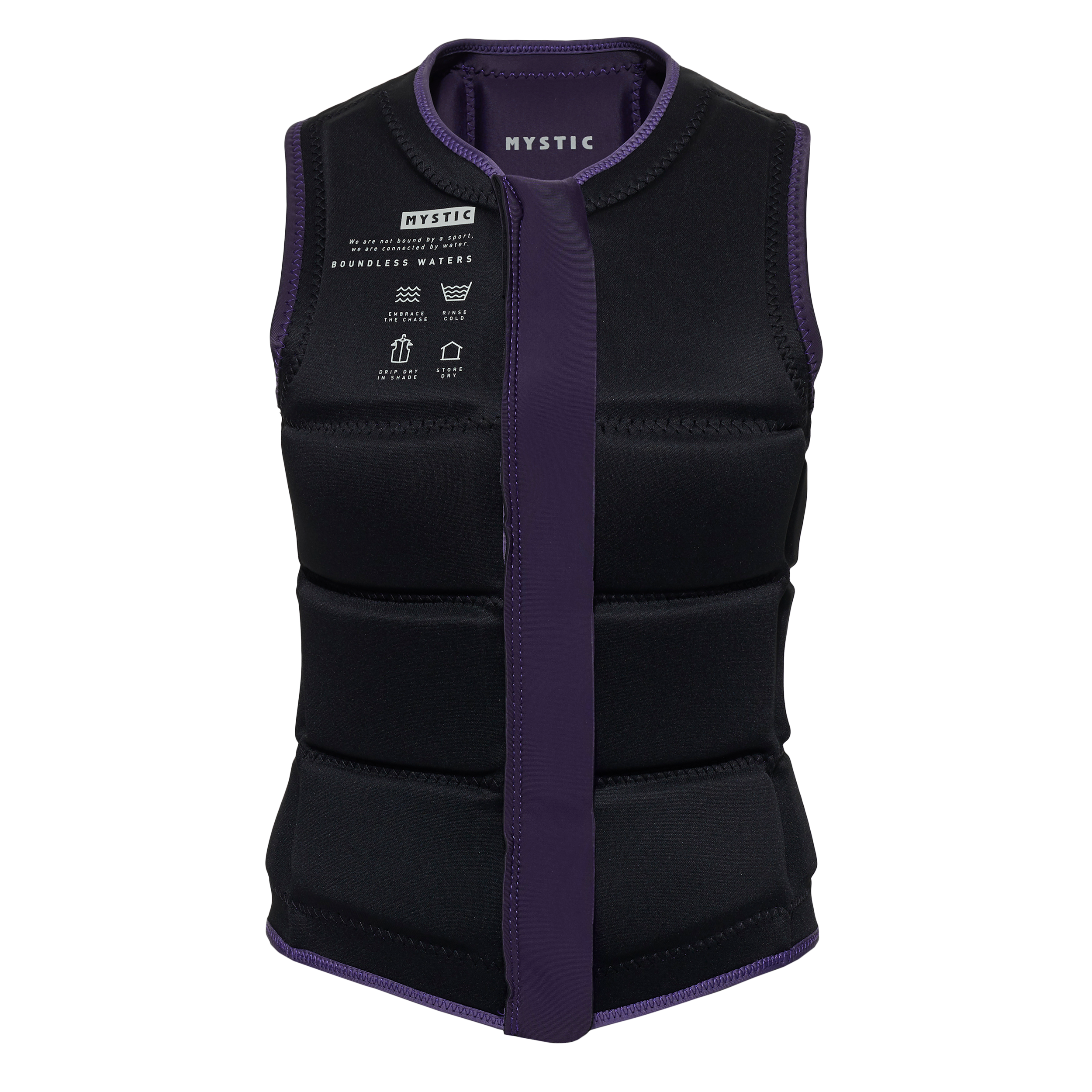 Star Impact Vest Fzip Wake Women 2024 - Deep Purple