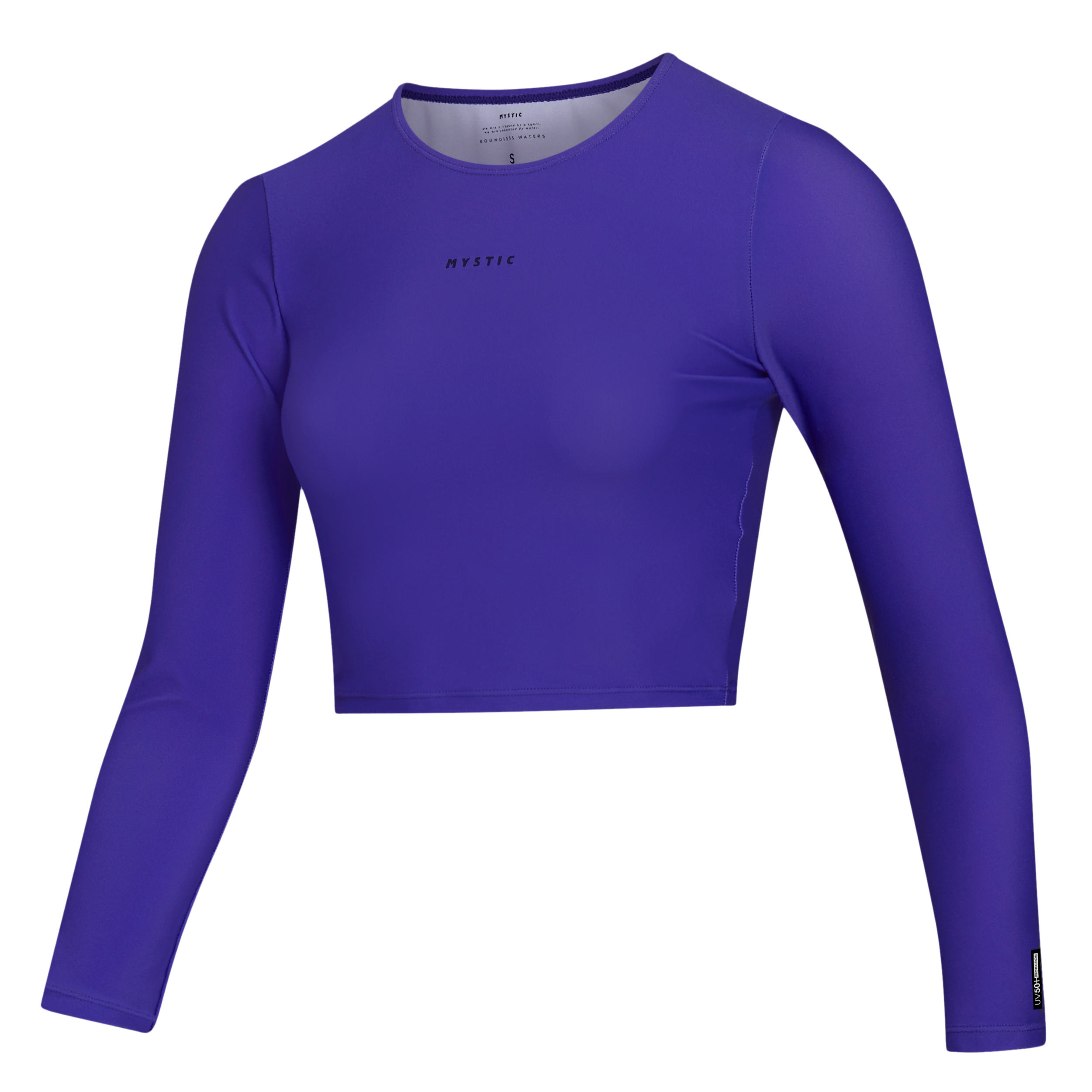 Sunn L/S Crop Rashvest Women - Purple