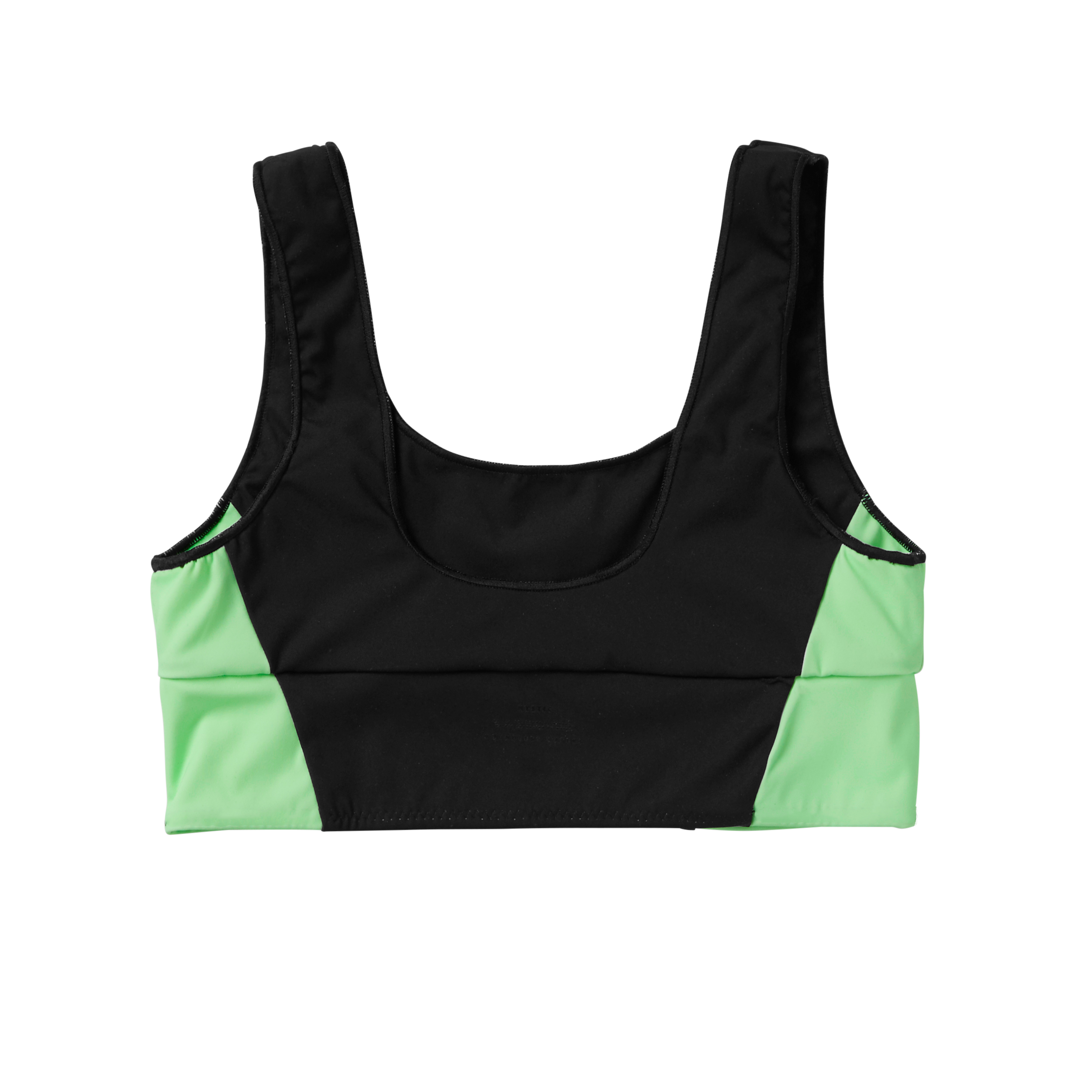 Mystic - Bruna Performance Bikini Top - Lime Green