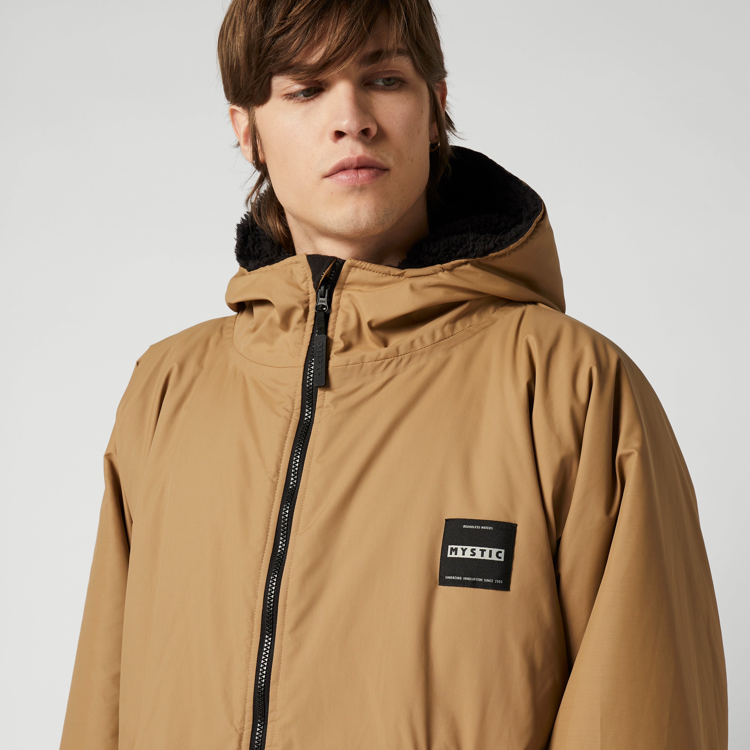 Poncho Explore - Slate Brown