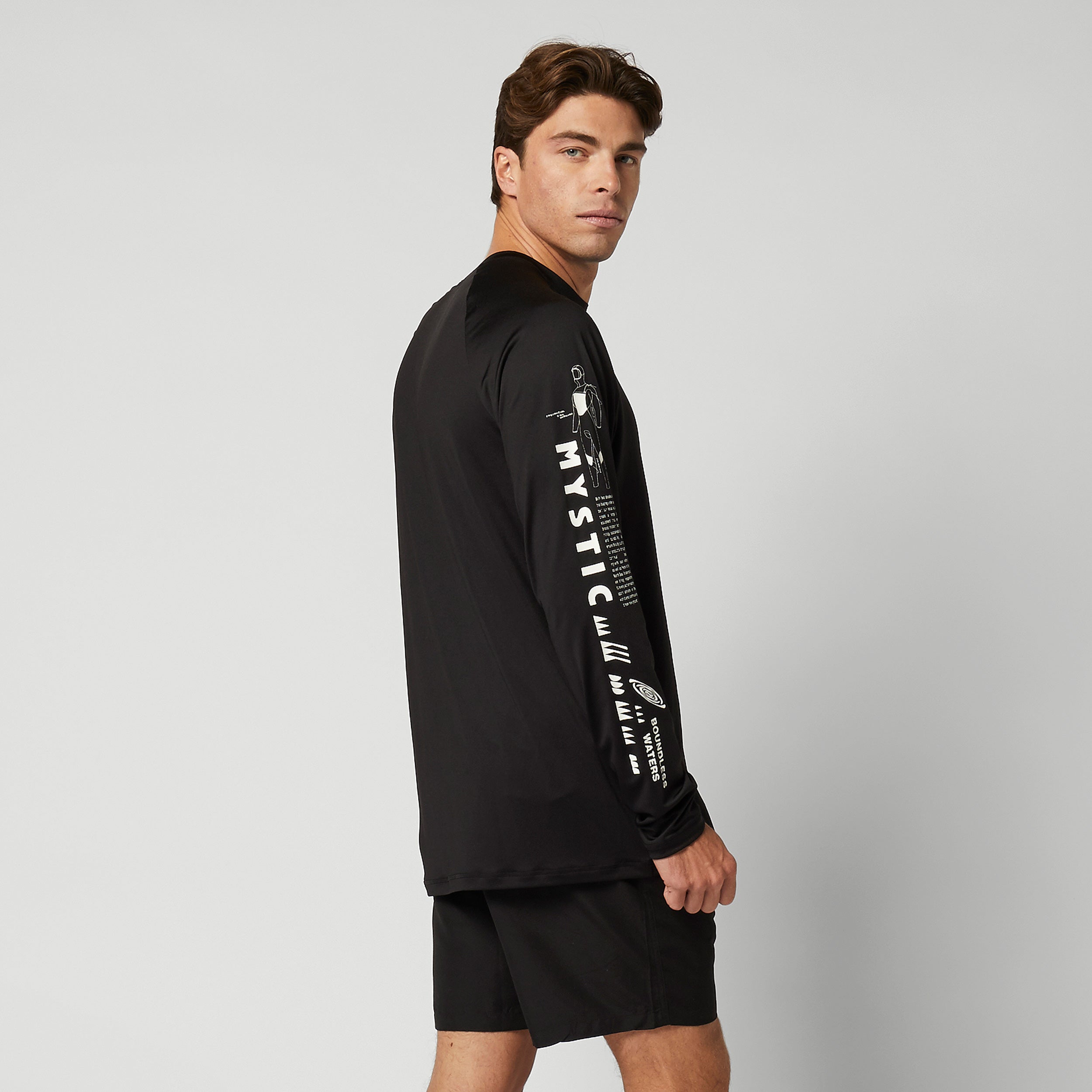 Tactic L/S Loosefit Quickdry - Black